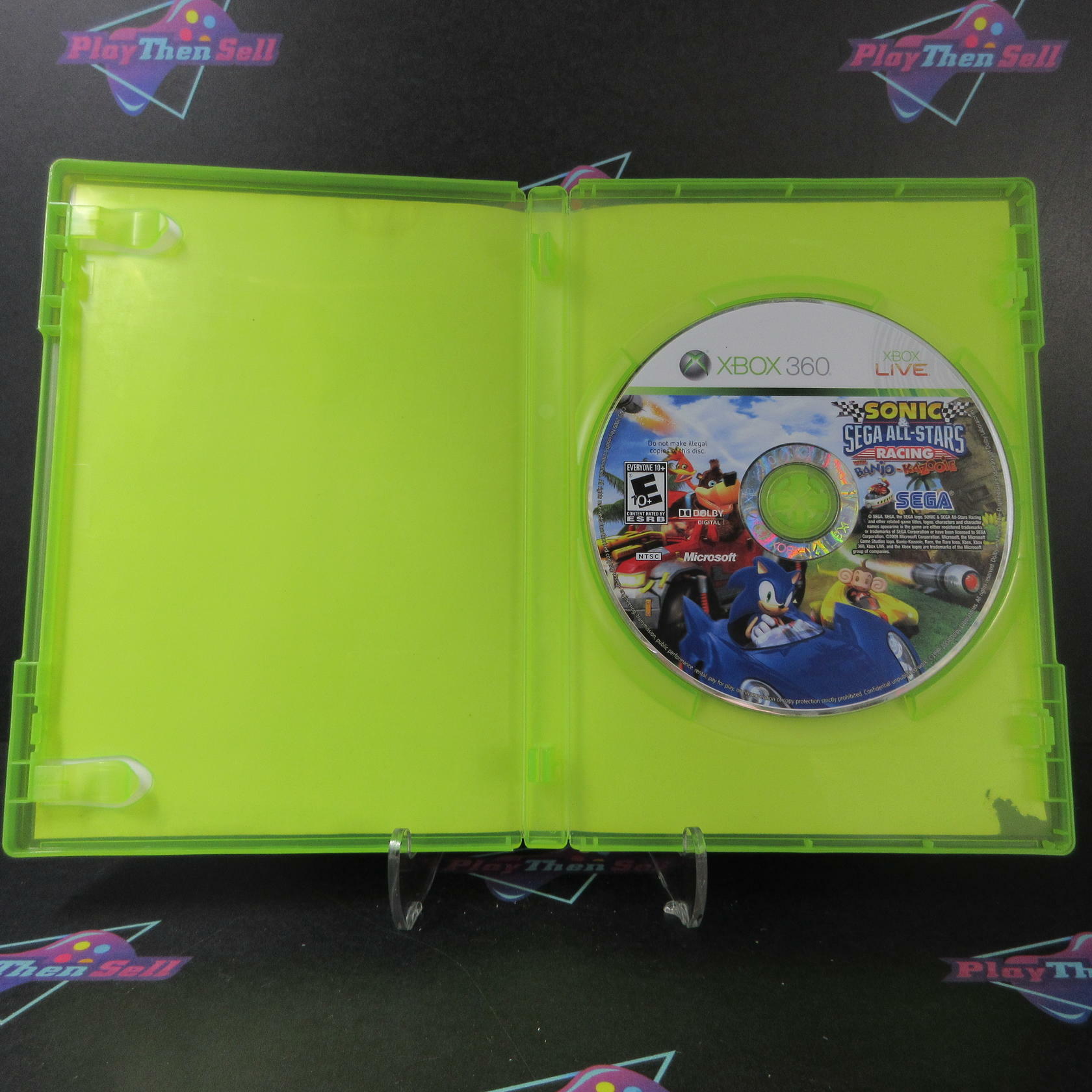 Sonic & Sega All-Stars Racing Xbox 360 AD/NM - Very Good