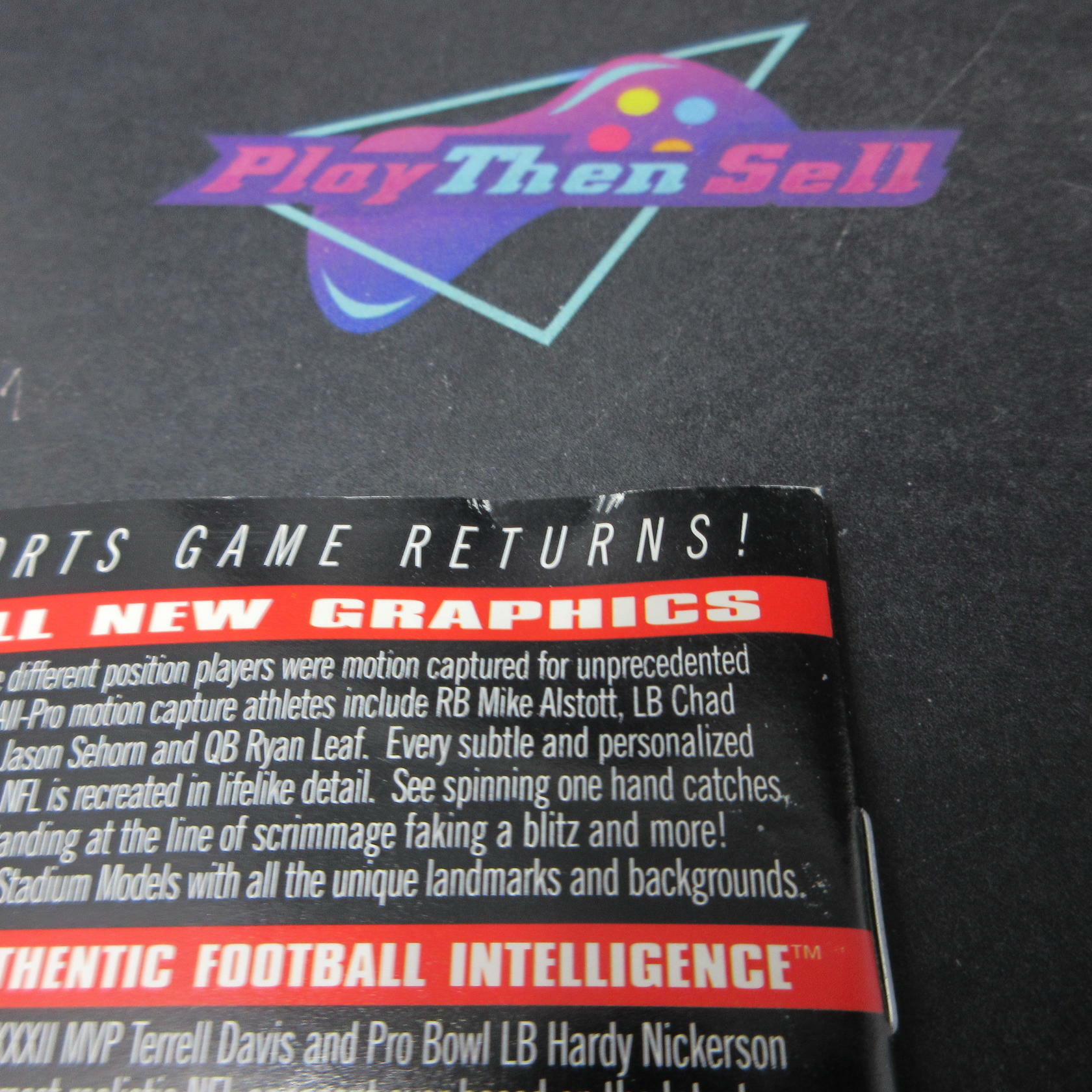 NHL Faceoff 99 PS1 PlayStation 1 MD + Reg Card Complete CIB - Very Good