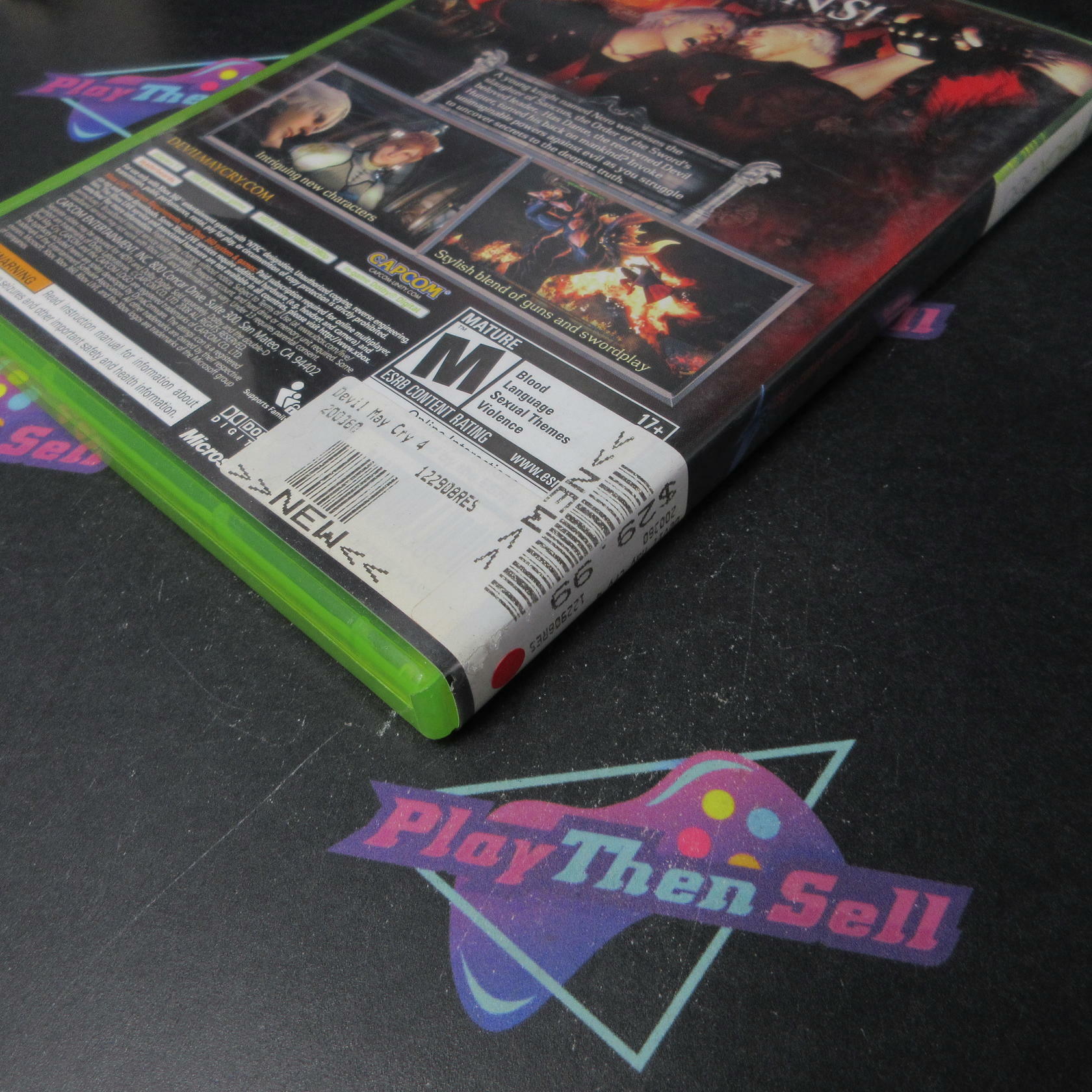Devil May Cry 4 Xbox 360 AD Complete CIB - Very Good