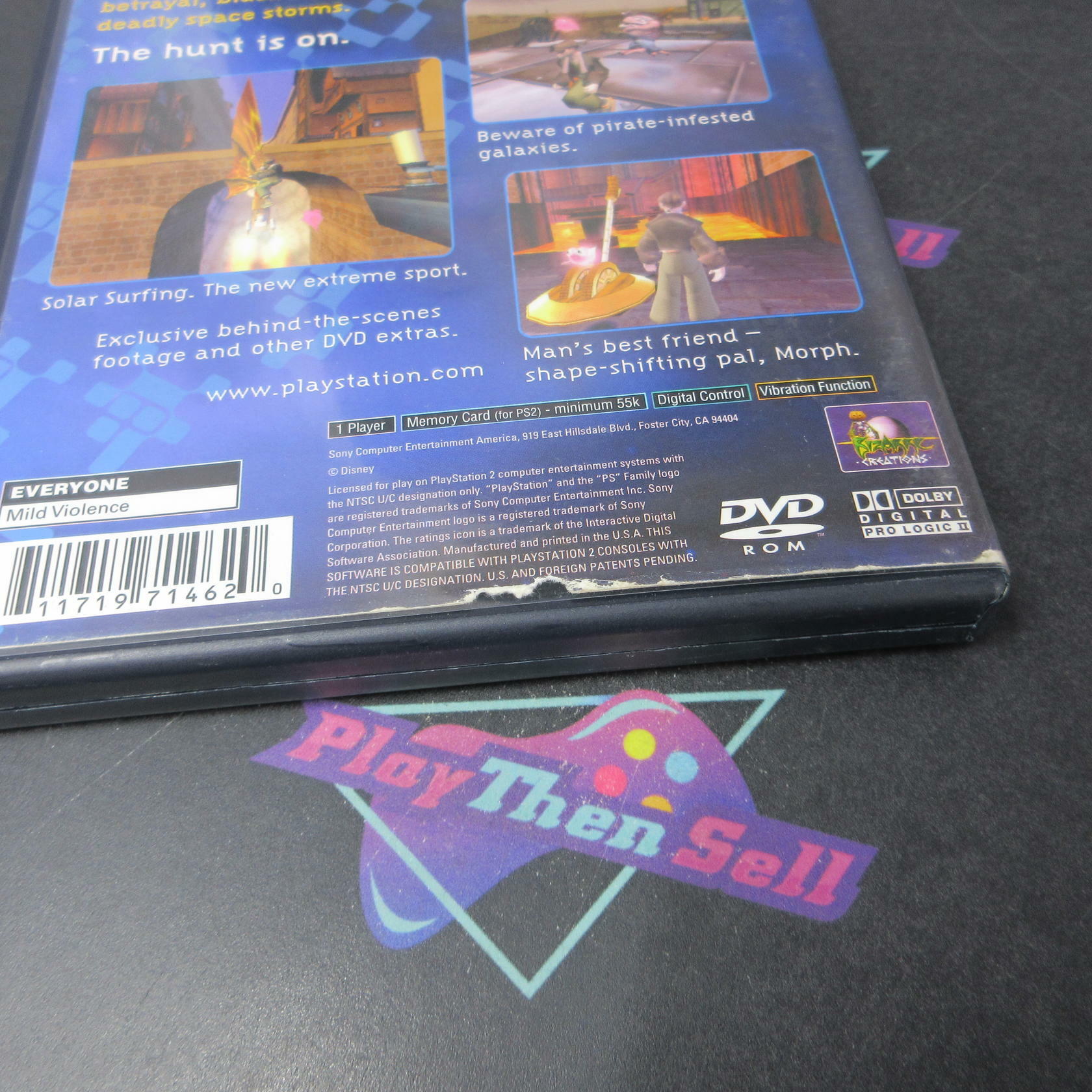 Treasure Planet PS2 PlayStation 2 AD/DD/NM - Very Good