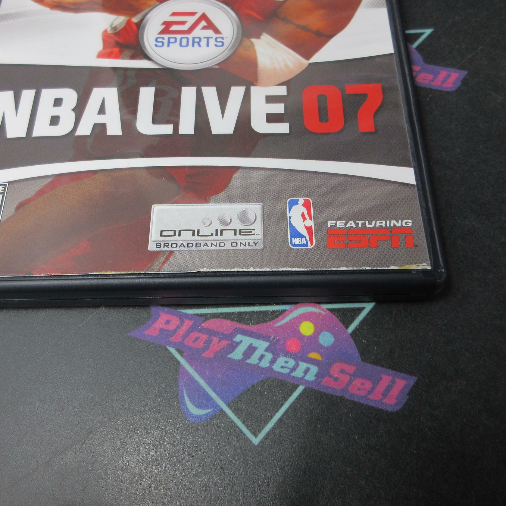 NBA Live 07 PS2 PlayStation 2 AD Complete CIB - Very Good