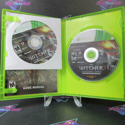 The Witcher 2 Assassins Of Kings Enhanced Edition Xbox 360 + Soundtrack - Like New