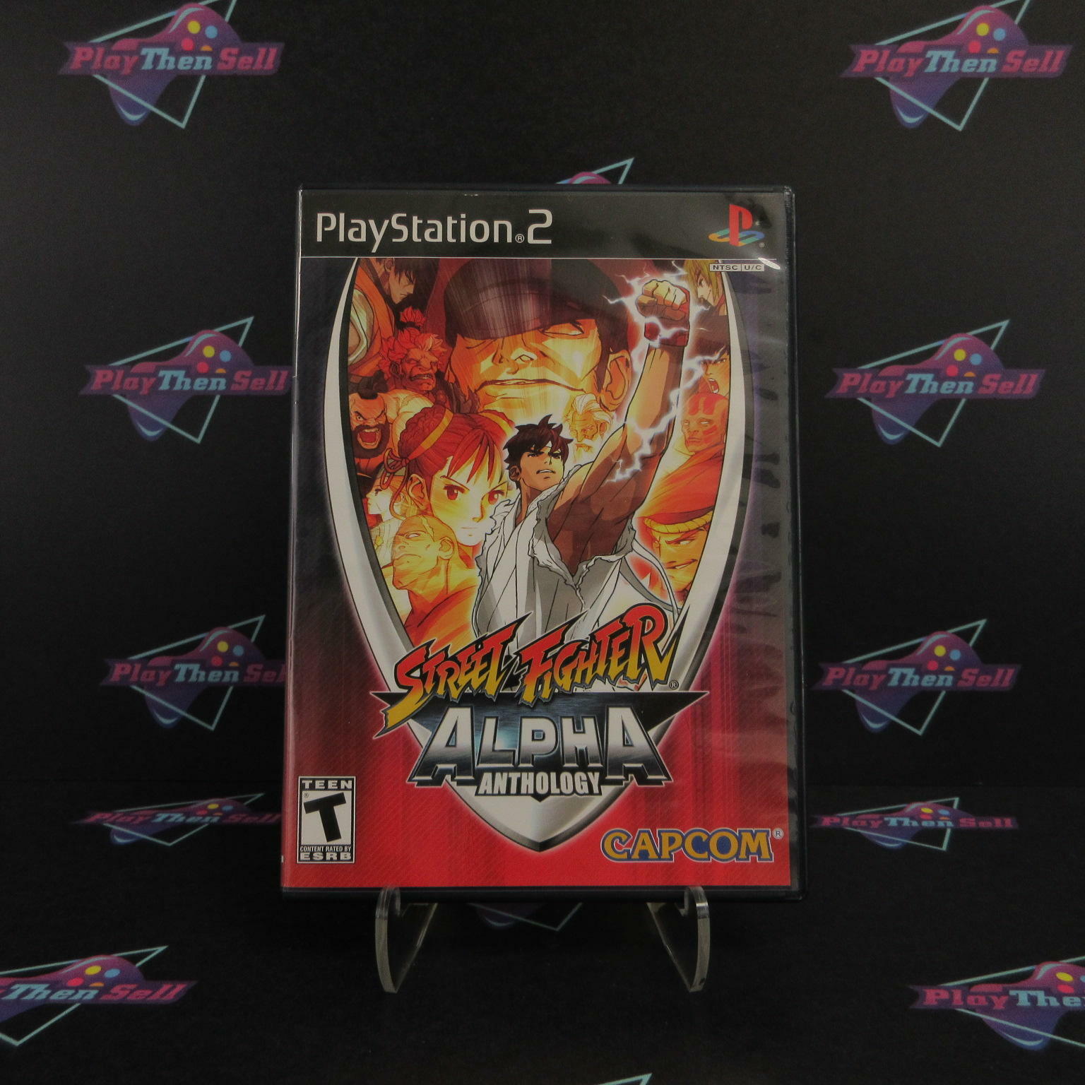 Street Fighter Alpha Anthology PS2 PlayStation 2 - Like New