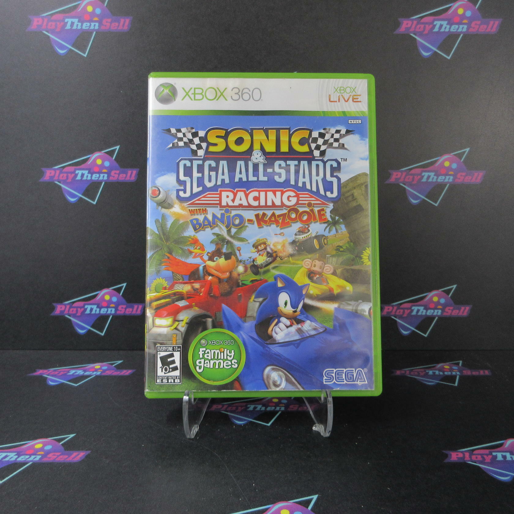 Sonic & Sega All-Stars Racing Xbox 360 AD/NM - Very Good