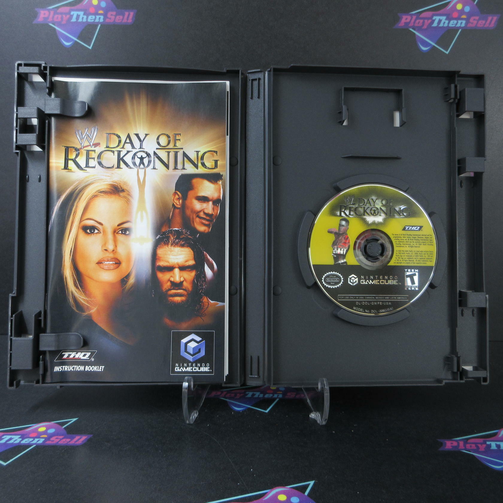 WWE Day of Reckoning Nintendo Gamecube - Like New