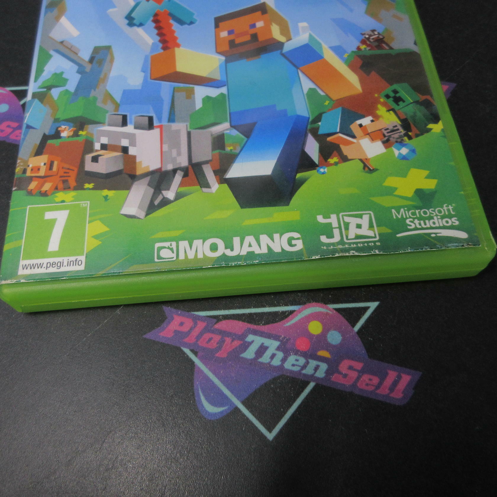 Minecraft Xbox 360 PAL AD Complete CIB - Very Good