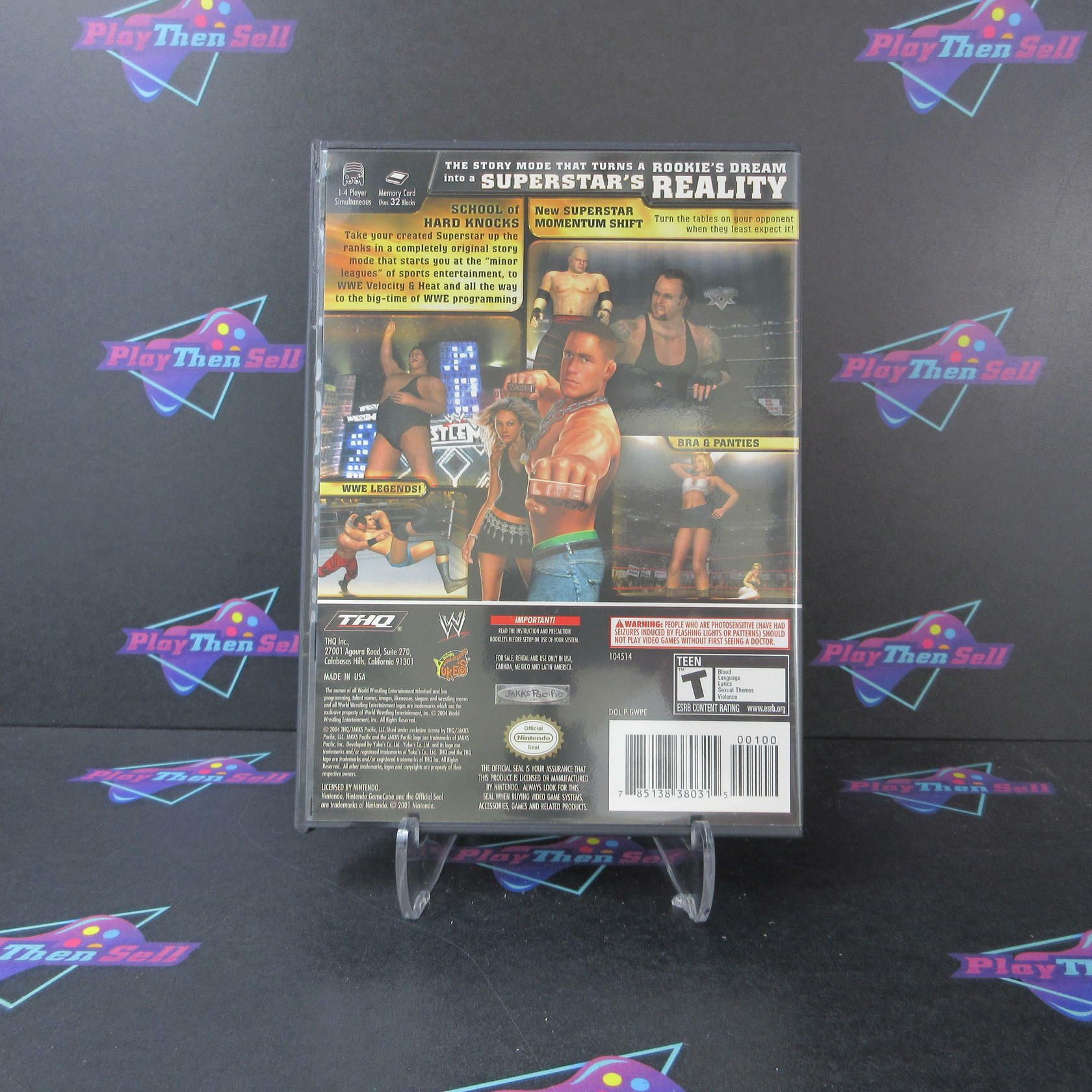 WWE Day of Reckoning Nintendo Gamecube - Like New