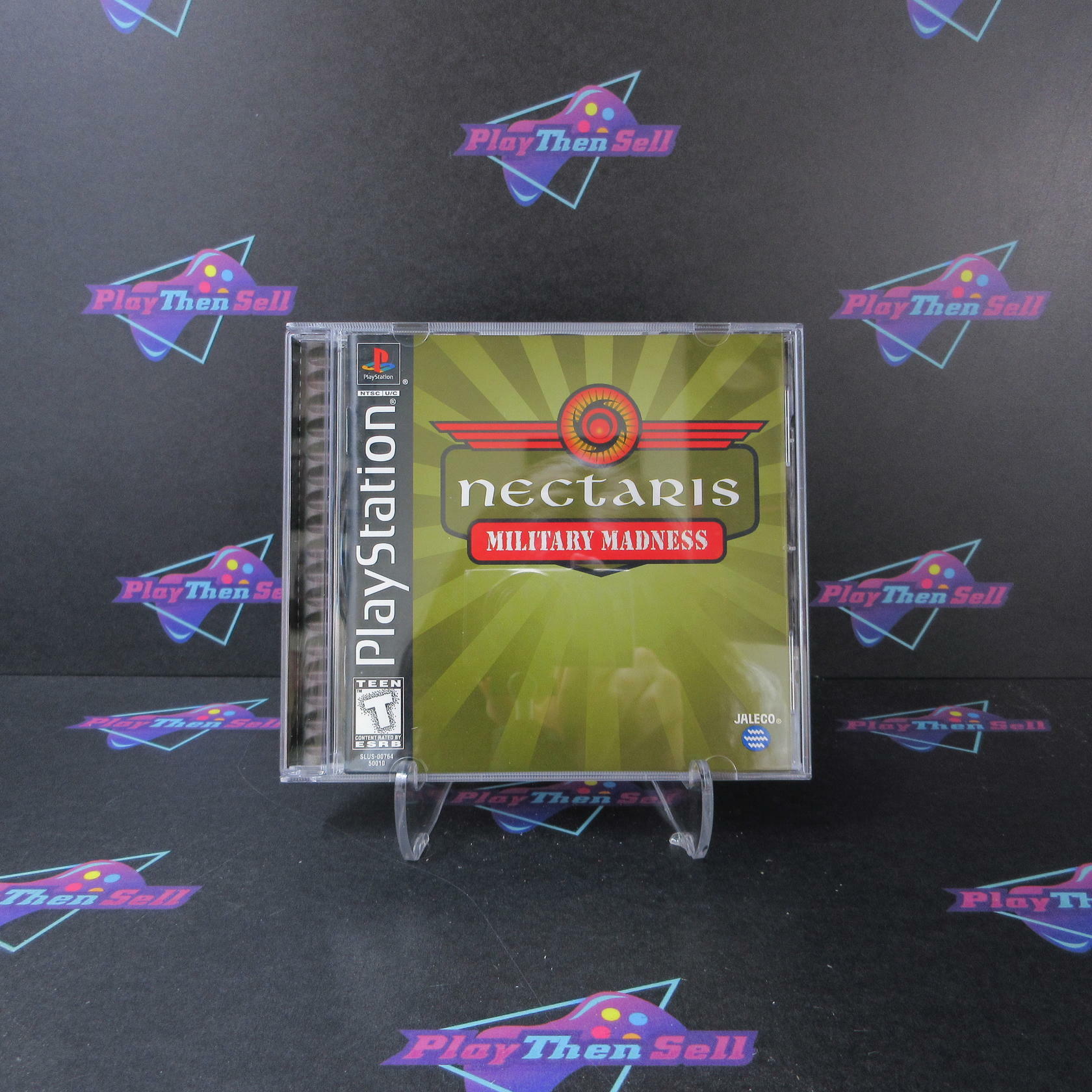 Nectaris Military Madness PS1 PlayStation 1 DD Complete CIB - Very Good