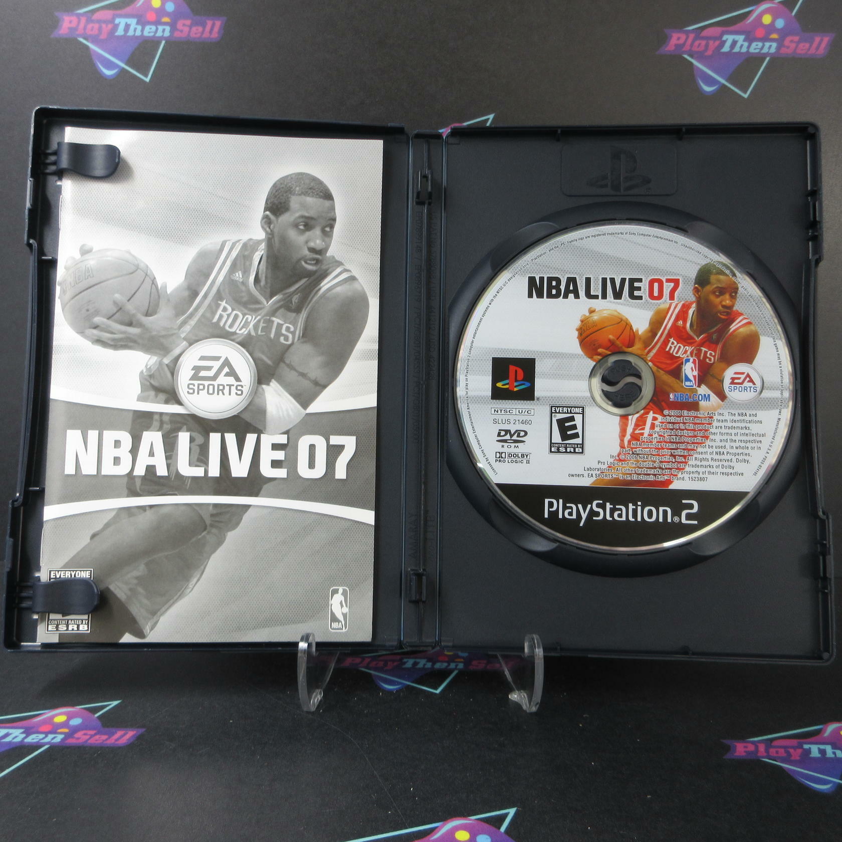 NBA Live 07 PS2 PlayStation 2 AD Complete CIB - Very Good