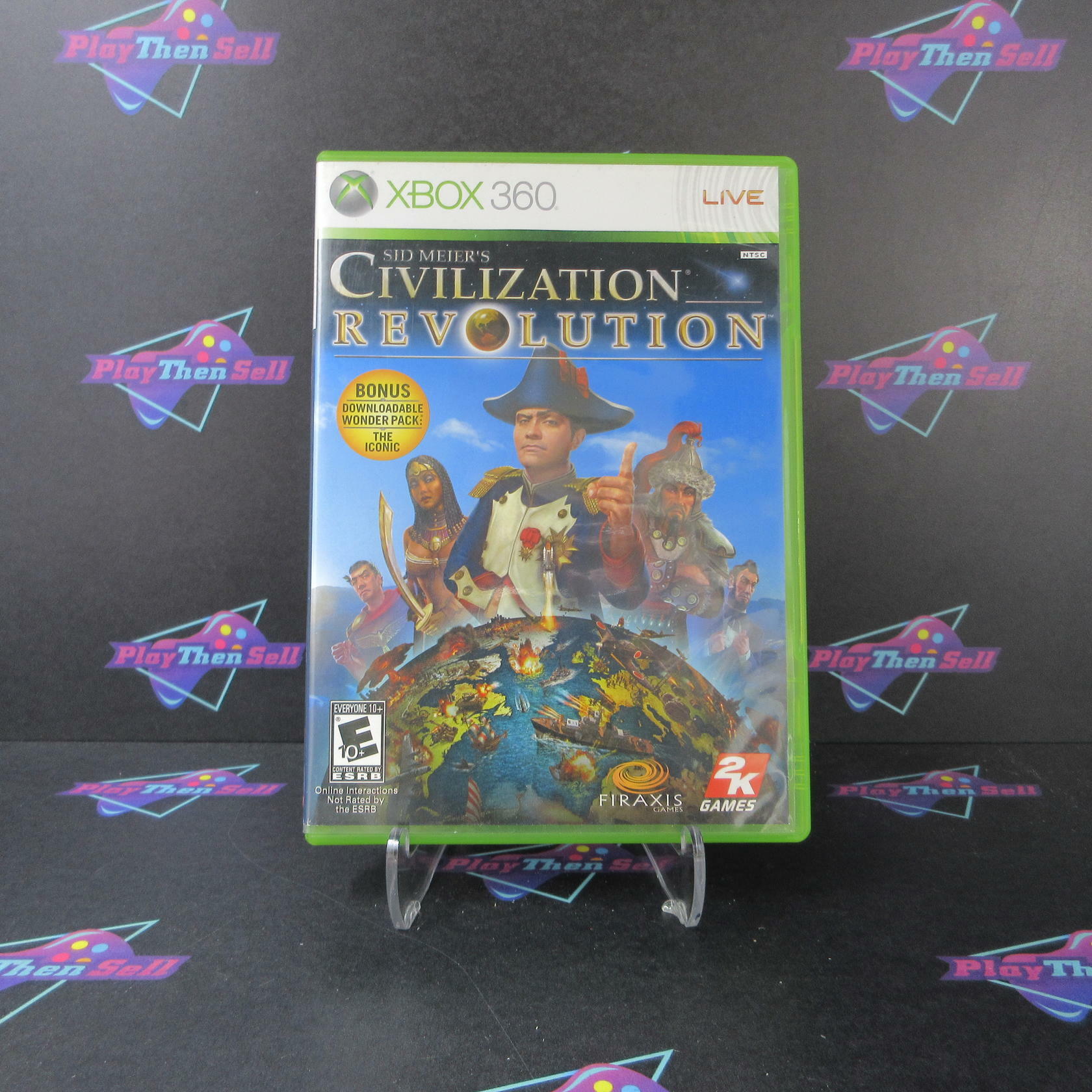 Sid Meier's Civilization Revolution Xbox 360 DD/NM - Very Good
