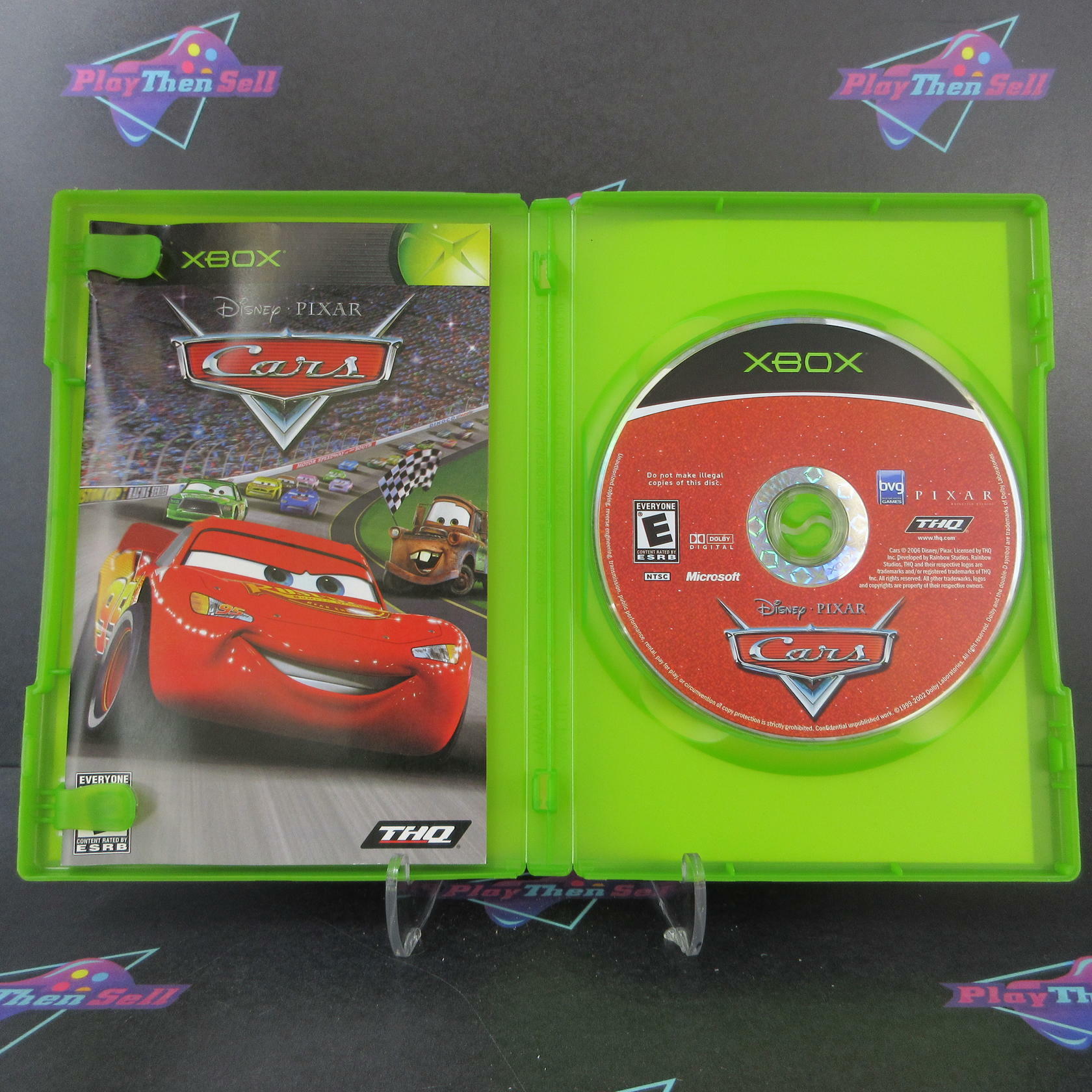 Cars Xbox MD Complete CIB - Very Good