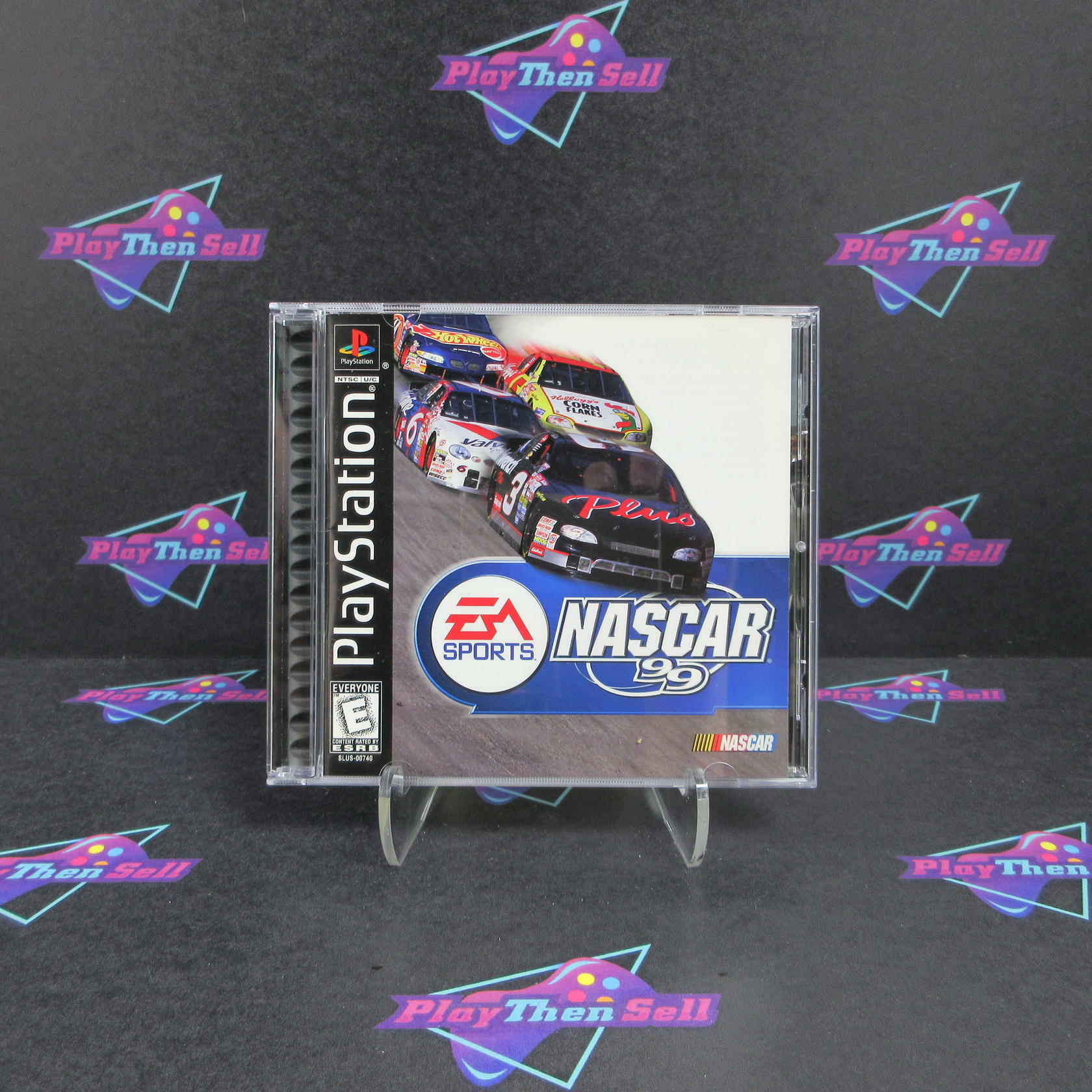 NASCAR 99 PS1 PlayStation 1 + Reg Card - Like New