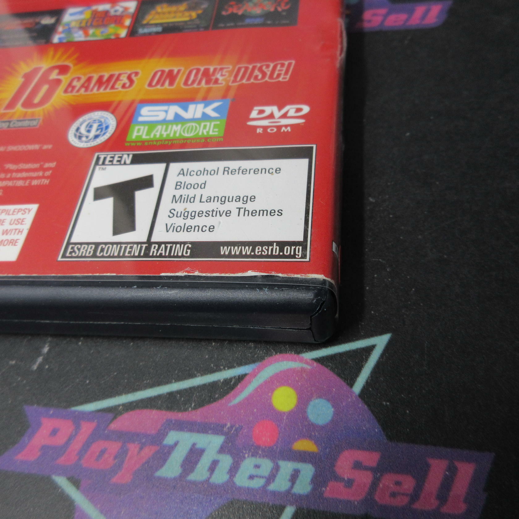 SNK Arcade Classics Vol 1 PS2 PlayStation 2 AD Complete CIB - Very Good