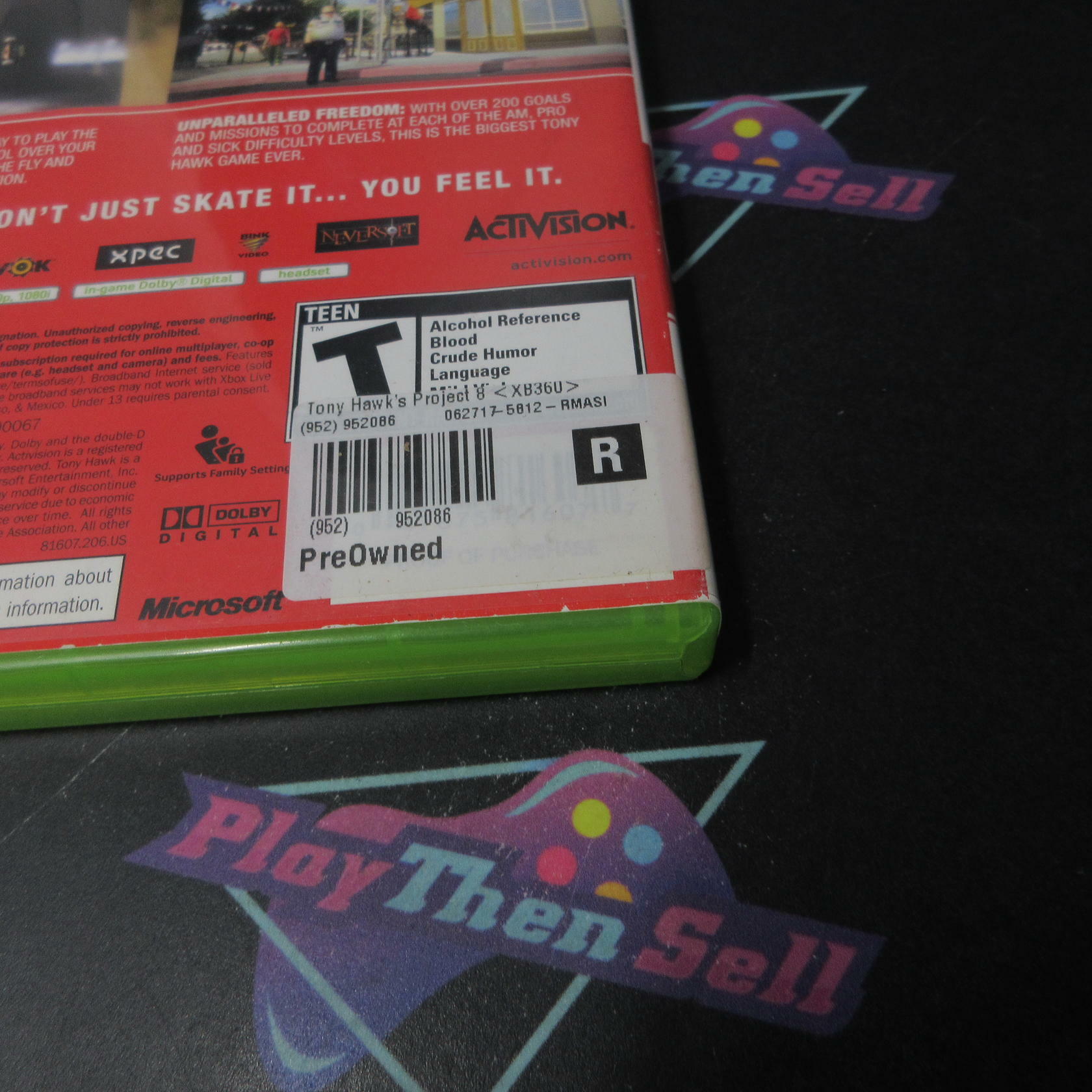 Tony Hawk's Project 8 Xbox 360 AD/DD/NM - Very Good