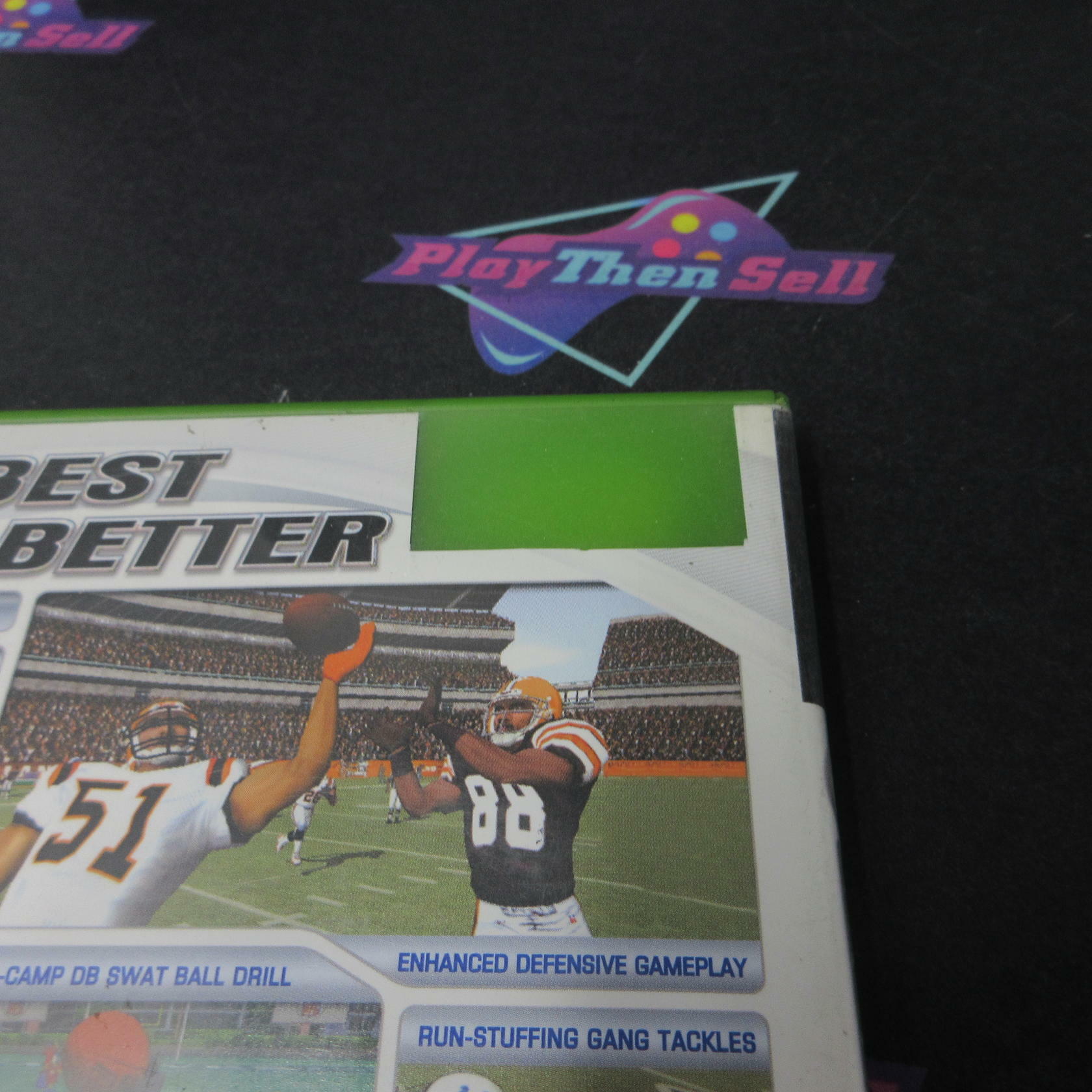 Madden NFL 2003 Xbox AD + Reg Card Complete CIB - Very Good