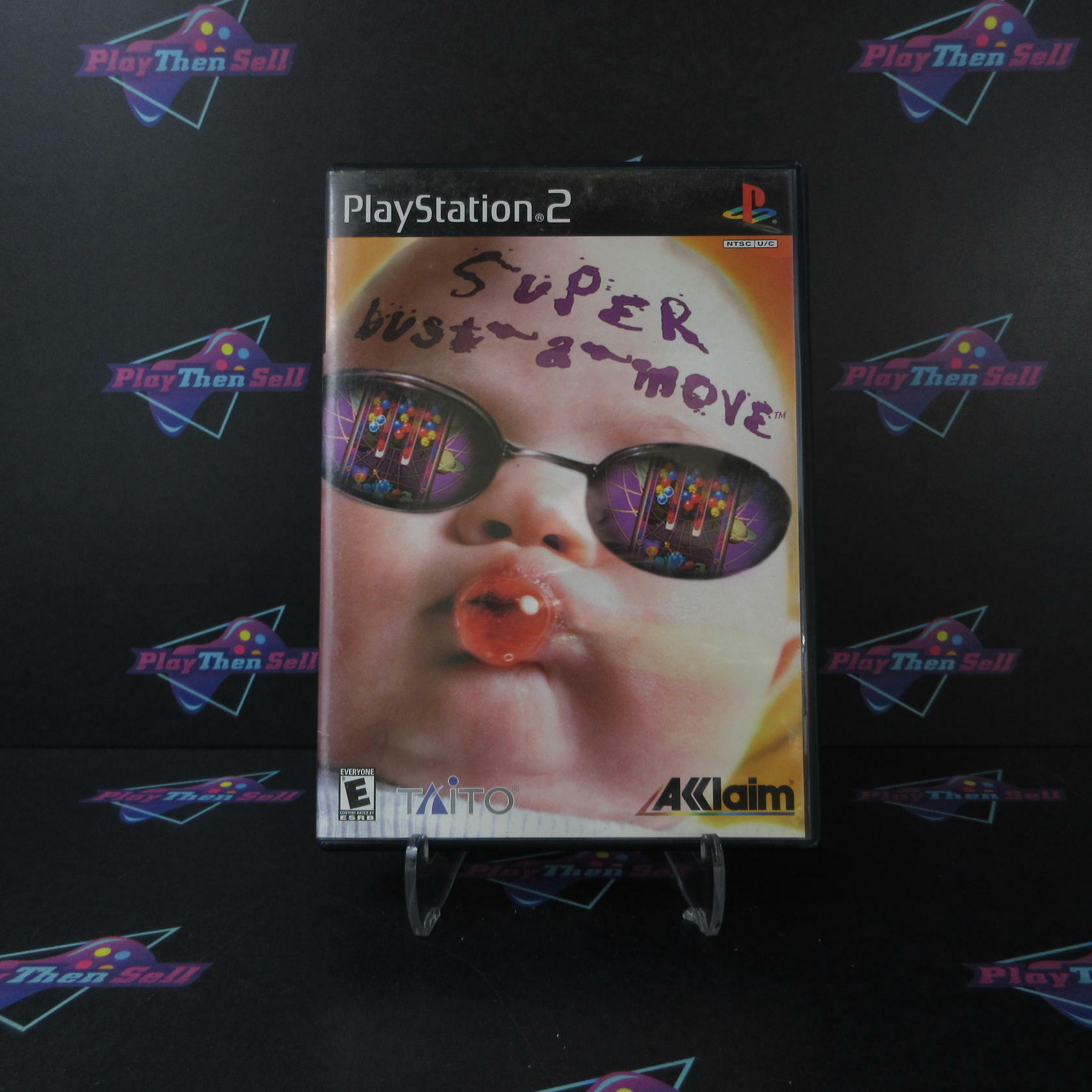 Super Bust-A-Move + Reg Card PS2 PlayStation 2 AD/DD Complete CIB - Very Good