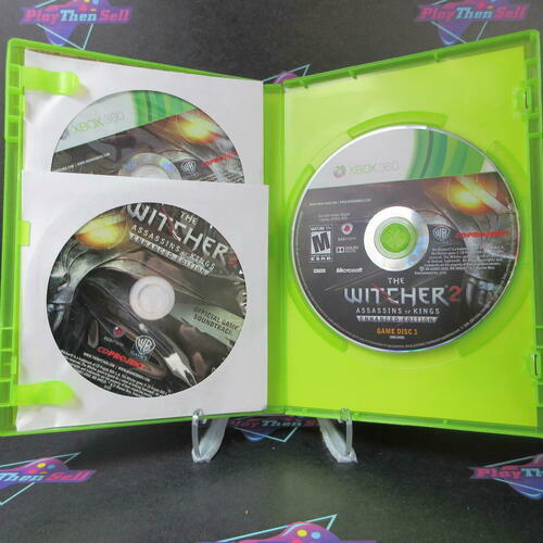 The Witcher 2 Assassins Of Kings Enhanced Edition Xbox 360 + Soundtrack - Like New