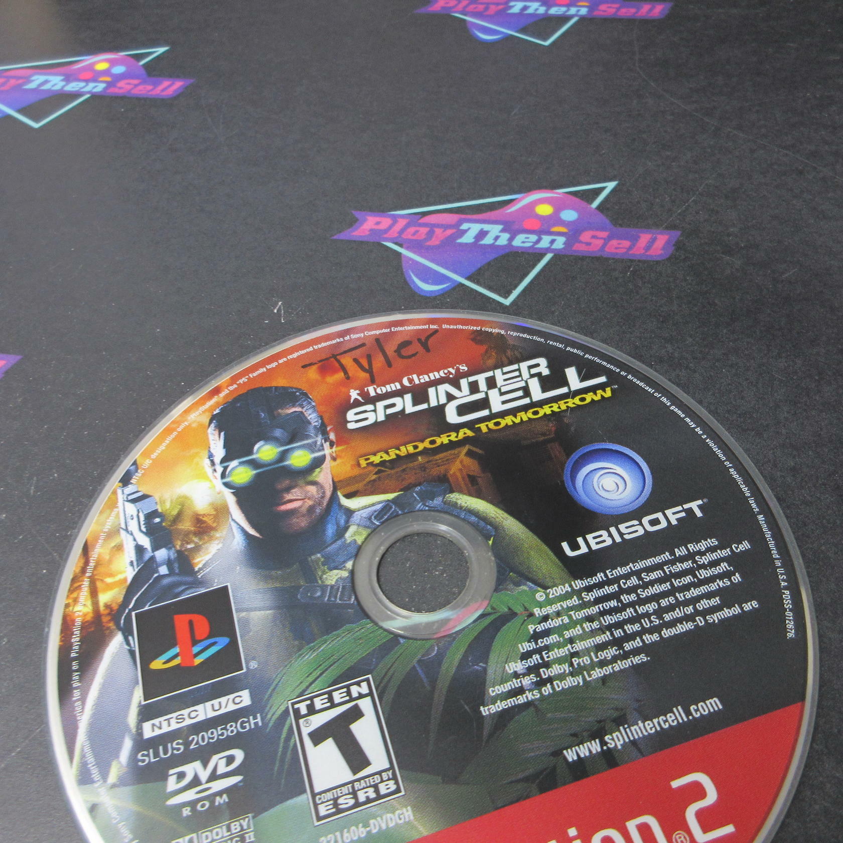 Splinter Cell Pandora Tomorrow GH PS2 PlayStation 2 AD/DD/NM - Very Good