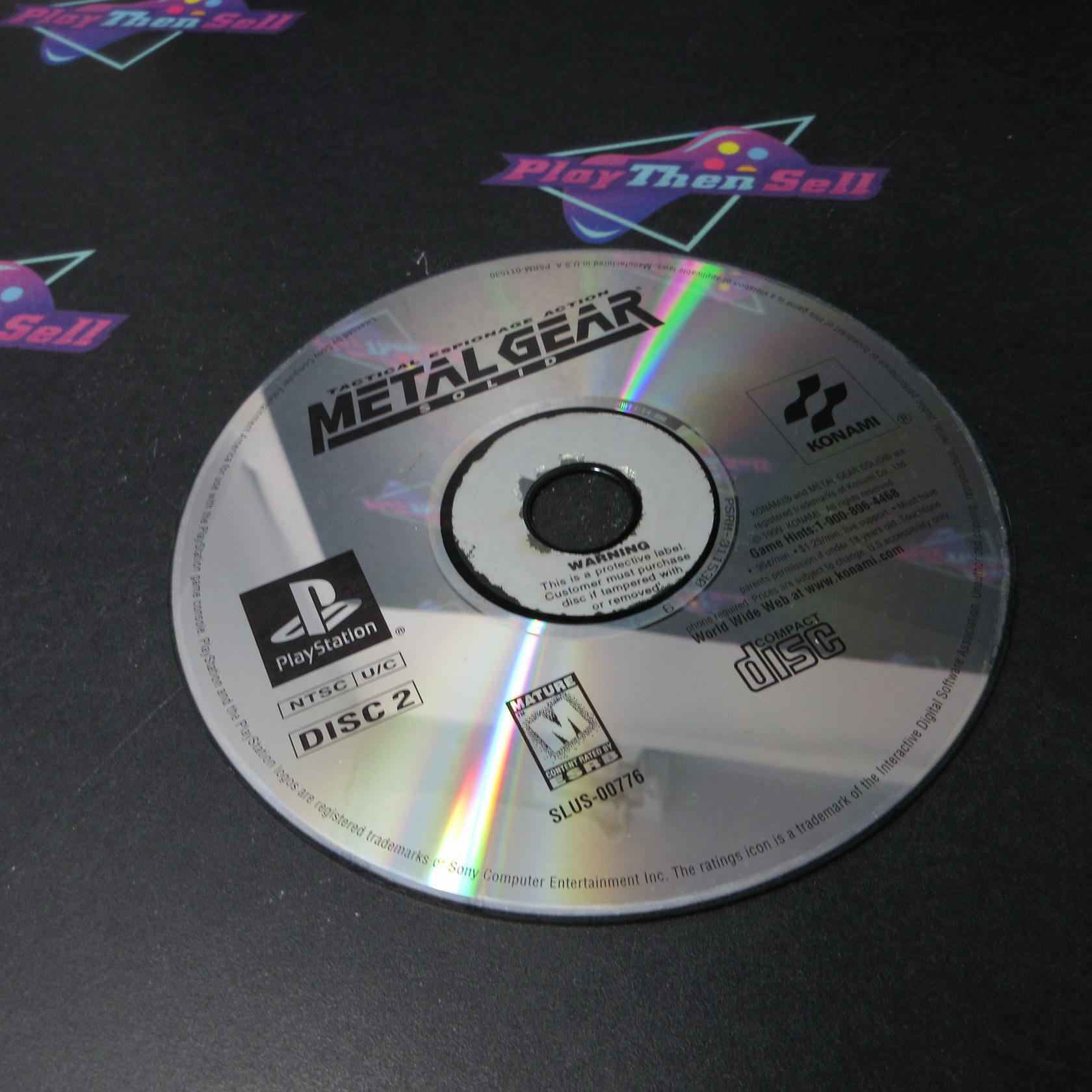 Metal Gear Solid GH PS1 PlayStation 1 DD Complete - Very Good