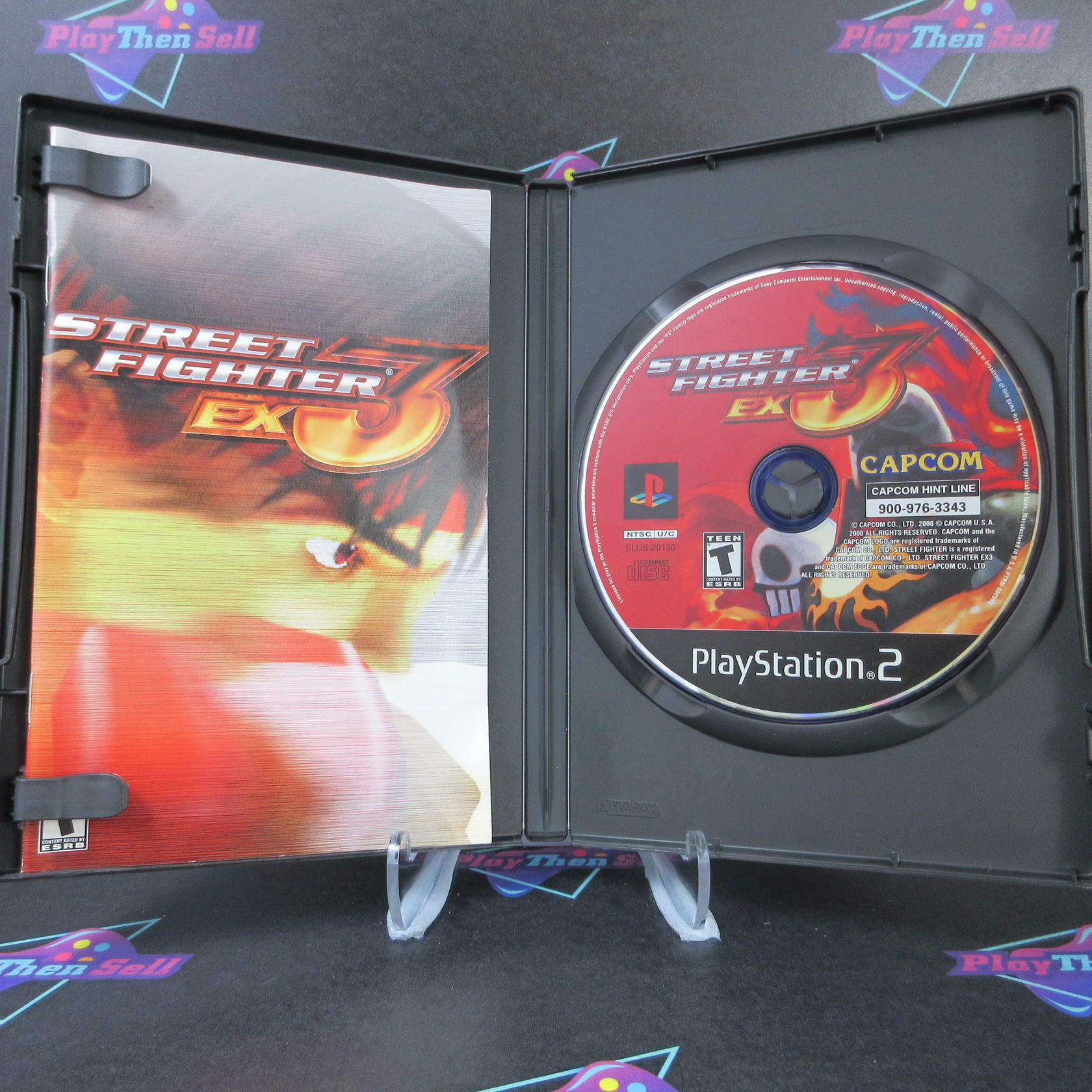 Street Fighter EX3 PS2 PlayStation 2 - Like New