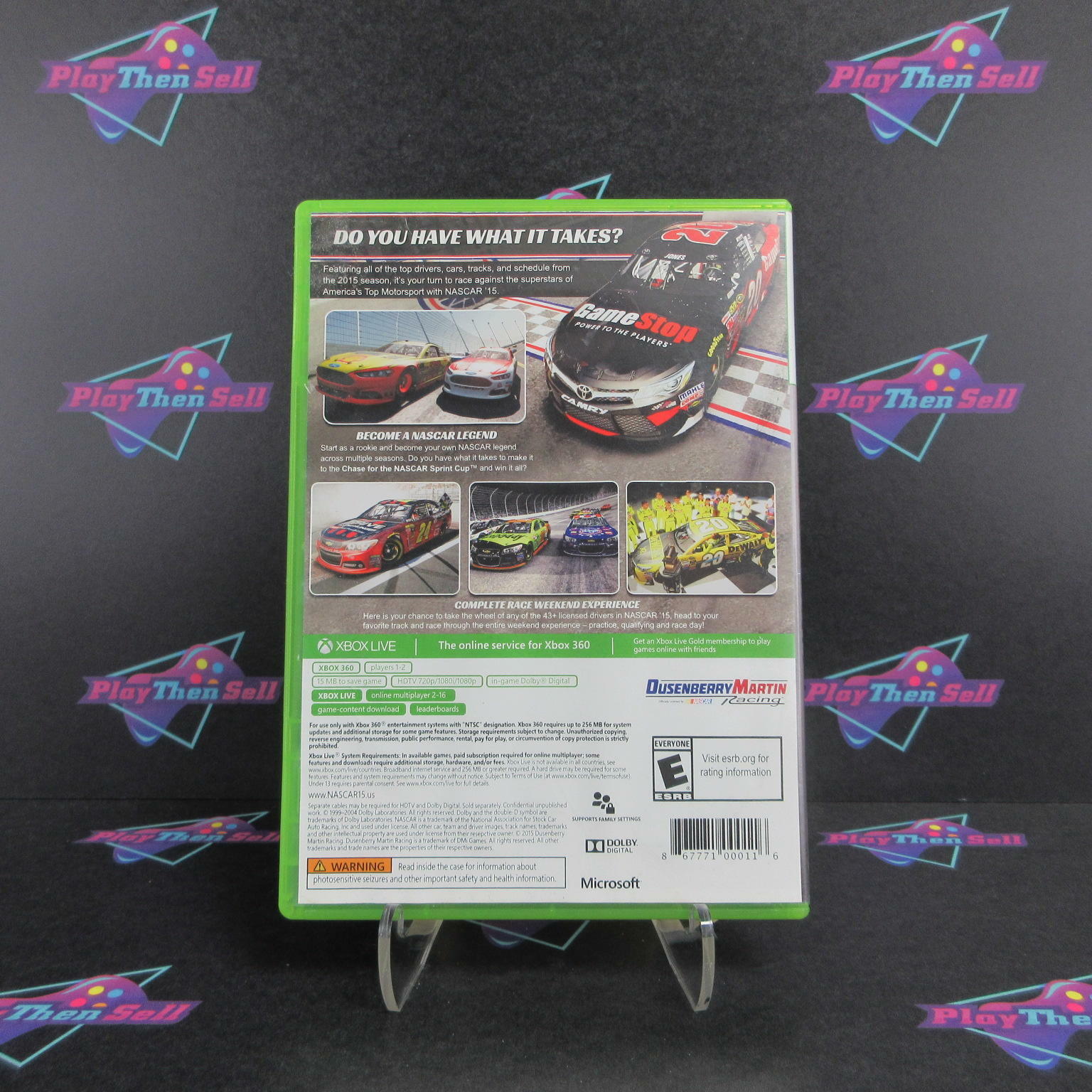 Nascar '15 Xbox 360 AD - Very Good