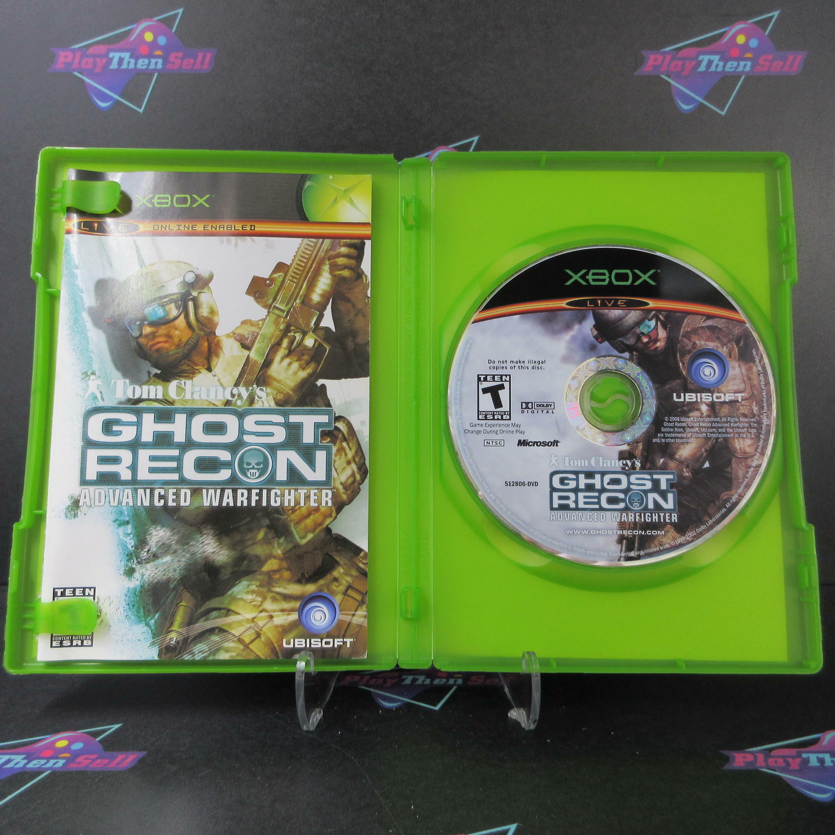 Ghost Recon Advanced Warfighter Limited Special Edition Xbox AD Complete CIB - Very Good
