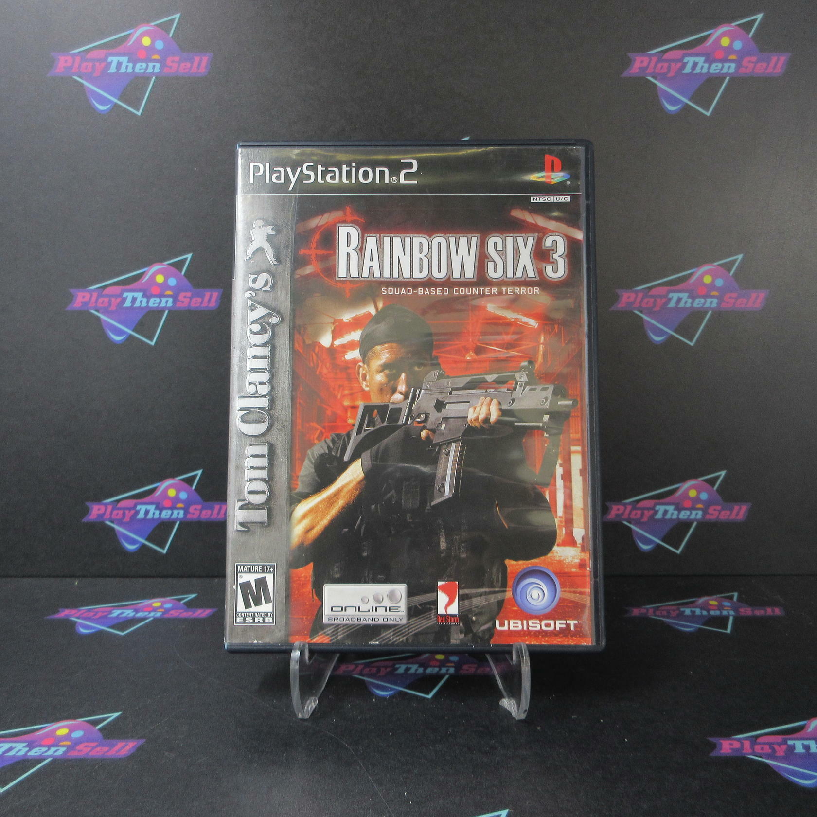 Tom Clancy's Rainbow Six 3 PS2 PlayStation 2 AD/NM - Very Good