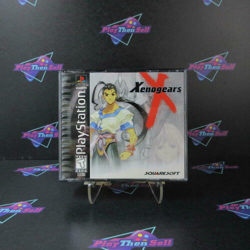 Xenogears PS1 PlayStation 1 + Registration Card - Like New