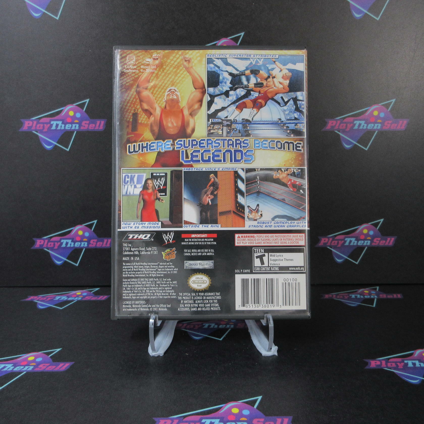 WWE Wrestlemania XIX Nintendo Gamecube - Like New