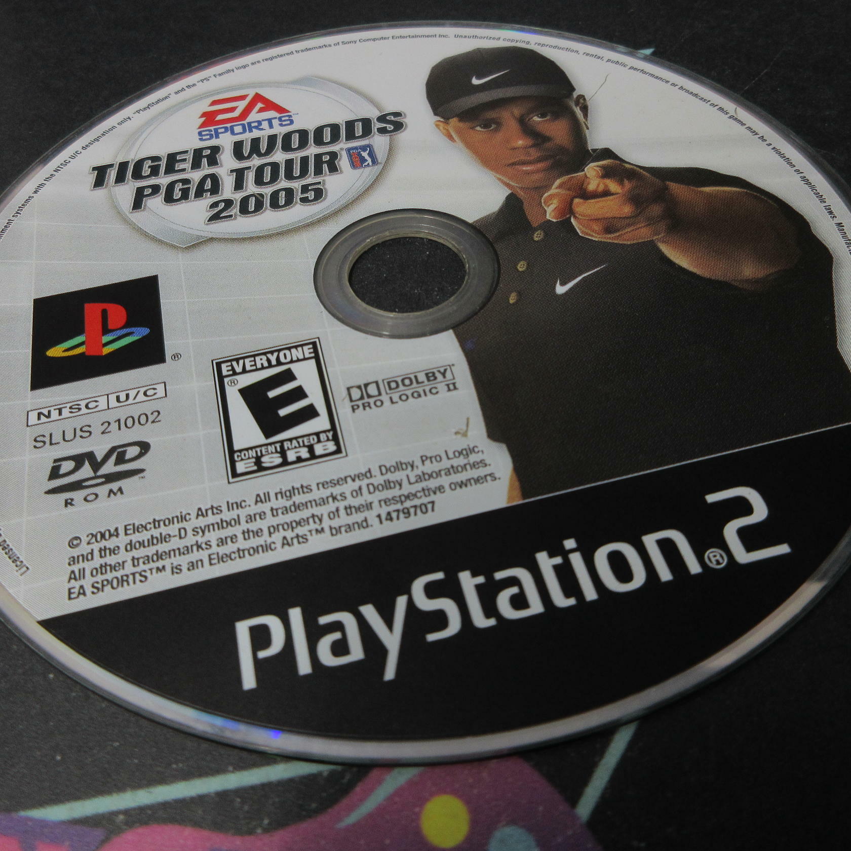 Tiger Woods PGA Tour 2005 PS2 PlayStation 2 AD/DD Complete CIB - Very Good
