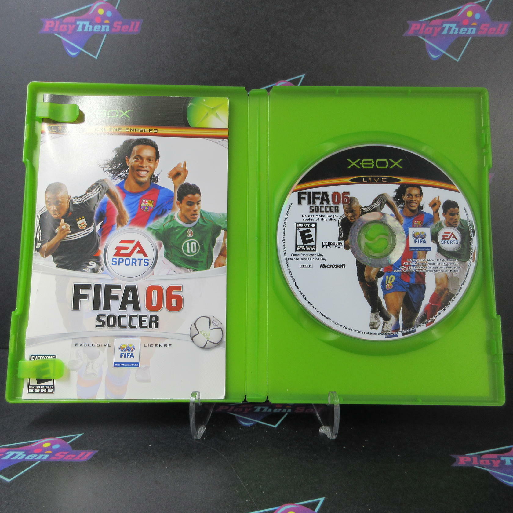 FIFA Soccer 06 Xbox MD Complete CIB - Very Good