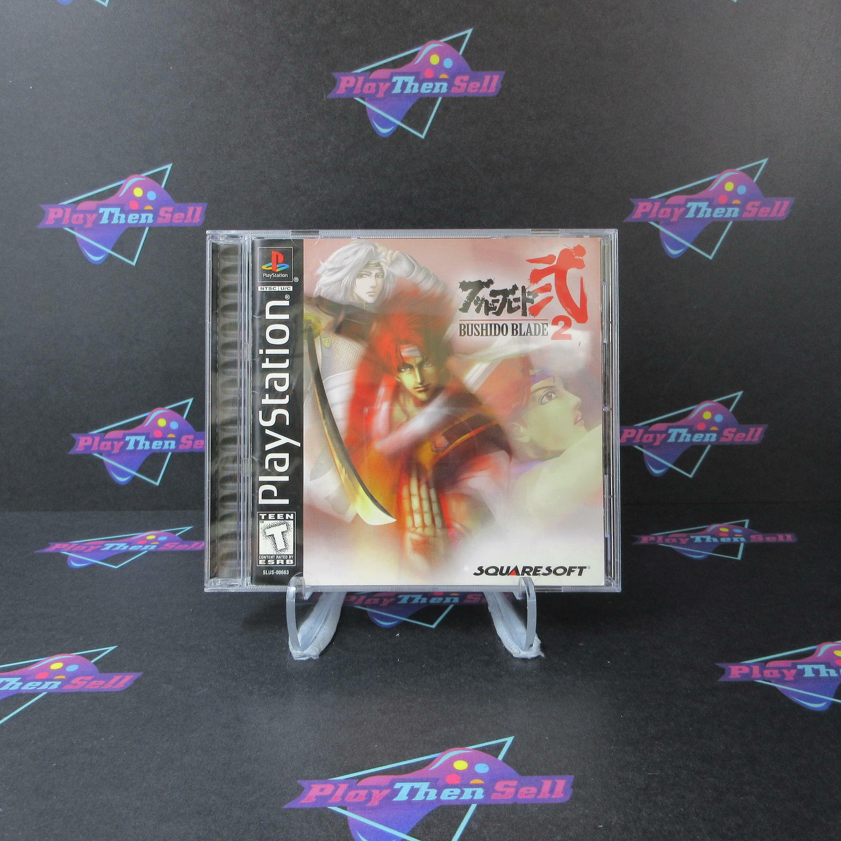 Bushido Blade 2 PS1 PlayStation 1 + Reg Card - Like New