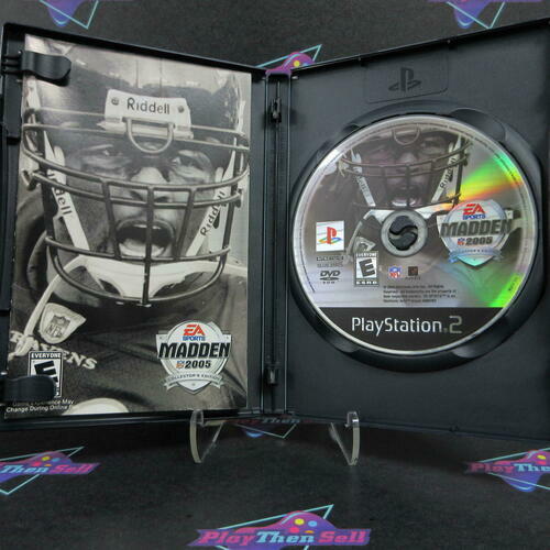 Madden NFL 2005 Collector's Edition PS2 PlayStation 2 - Like New