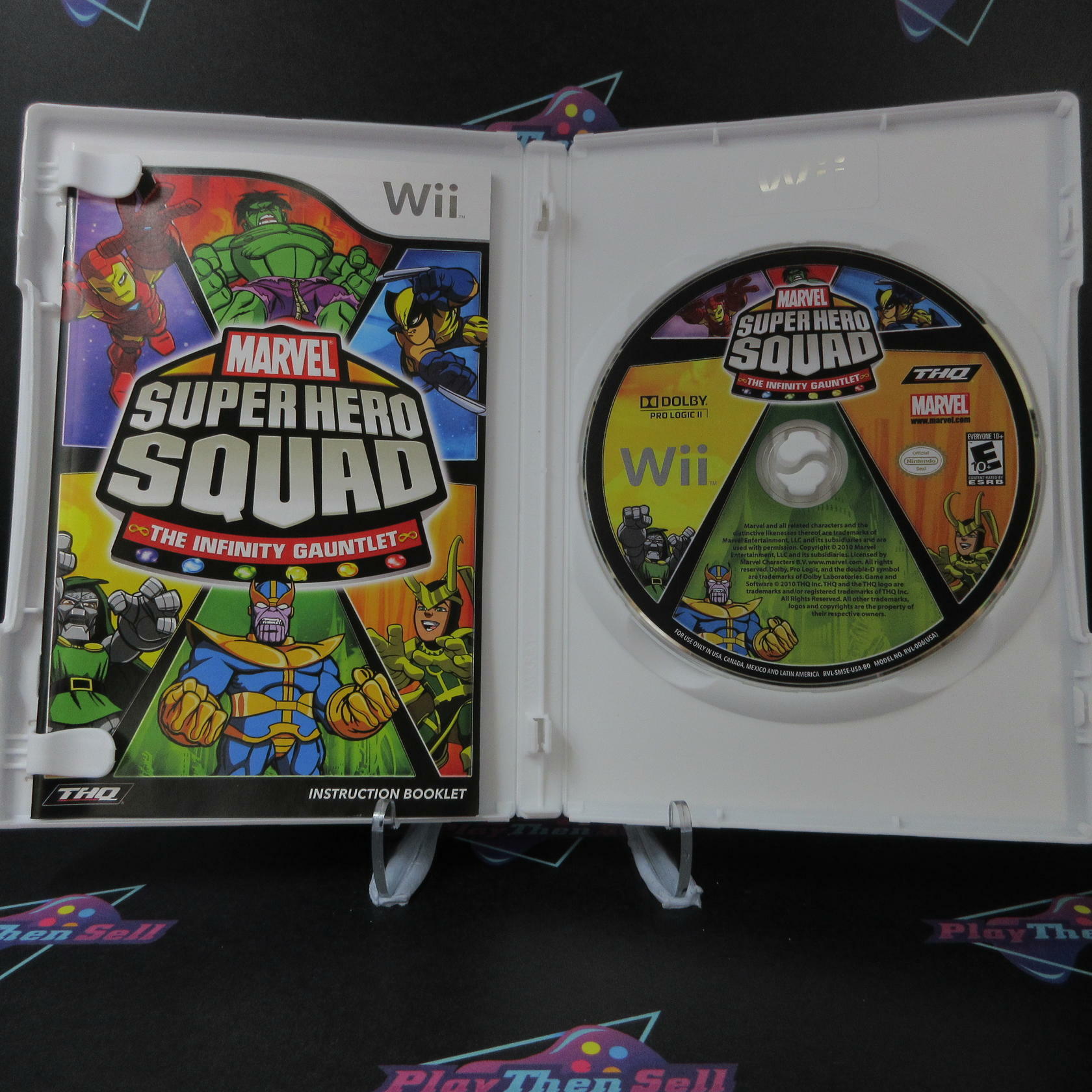 Marvel Super Hero Squad The Infinity Gauntlet Nintendo Wii - Like New
