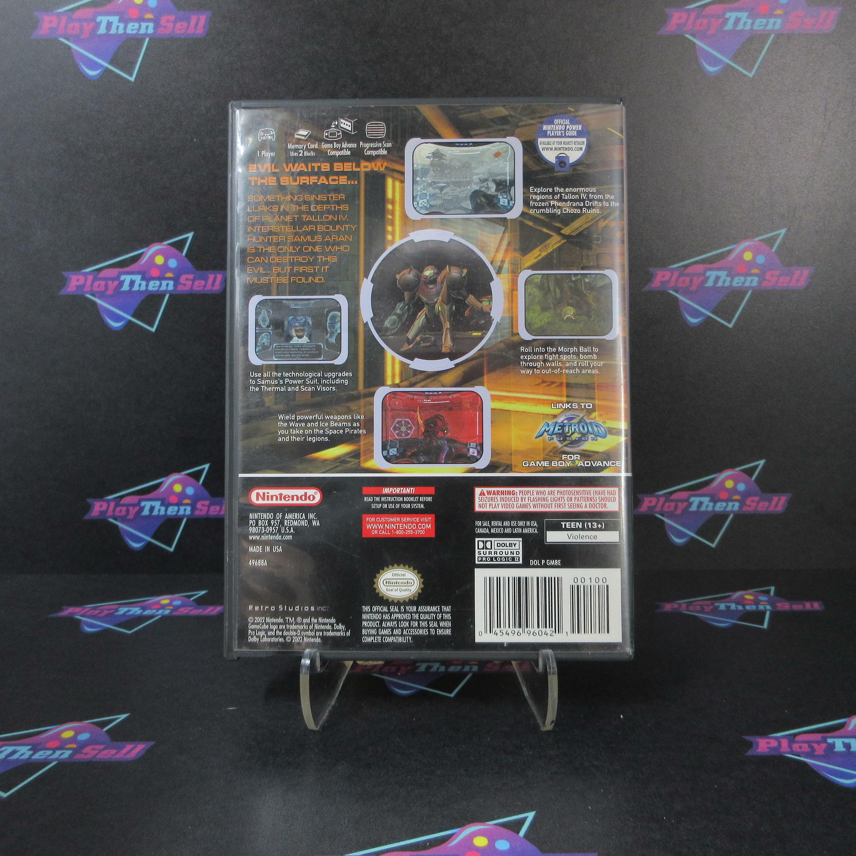 Metroid Prime Nintendo Gamecube - Like New