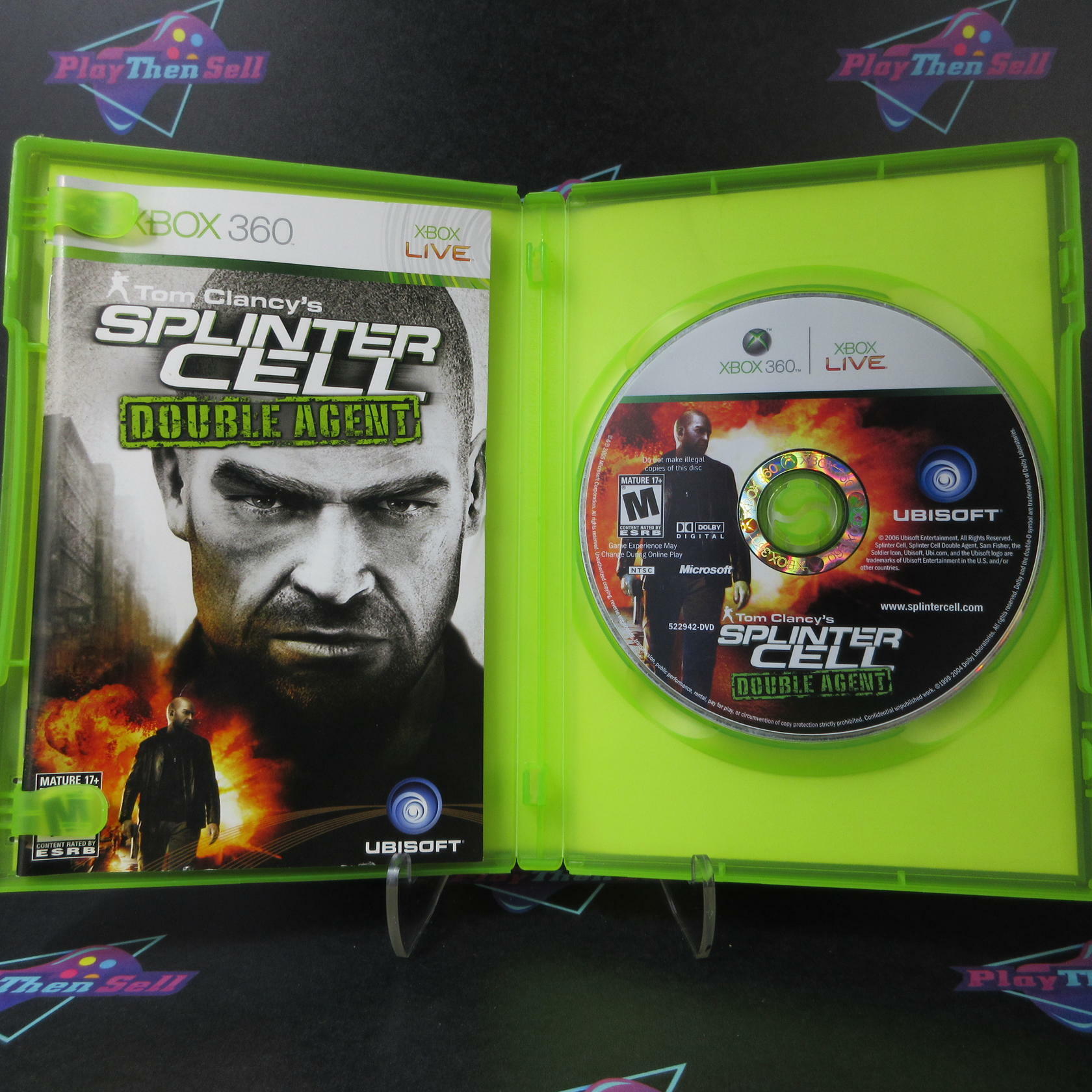 Tom Clancy's Splinter Cell Double Agent Xbox 360 - Like New