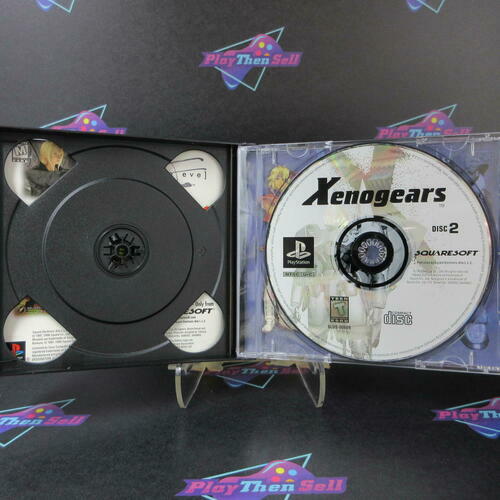 Xenogears PS1 PlayStation 1 + Registration Card - Like New