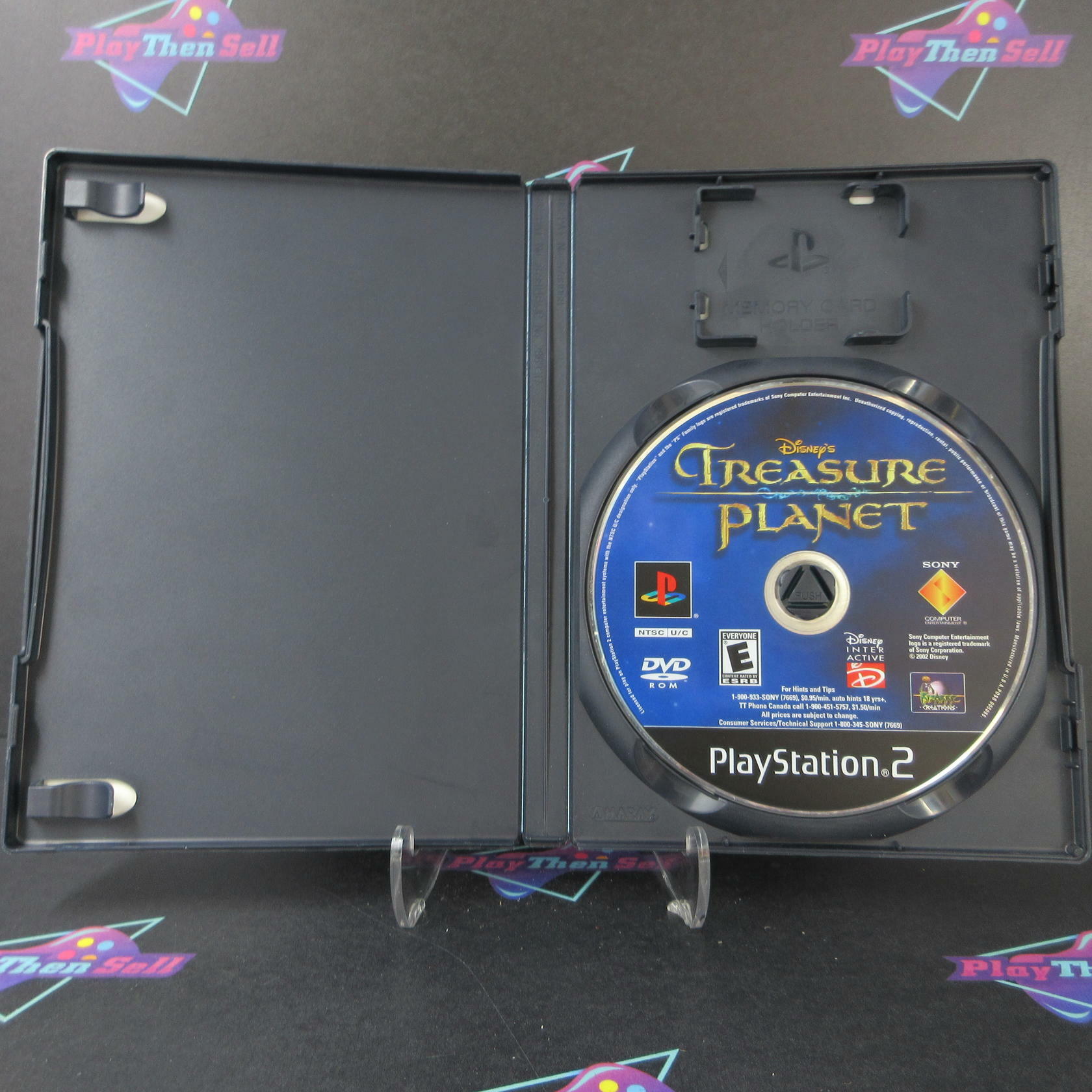 Treasure Planet PS2 PlayStation 2 AD/DD/NM - Very Good