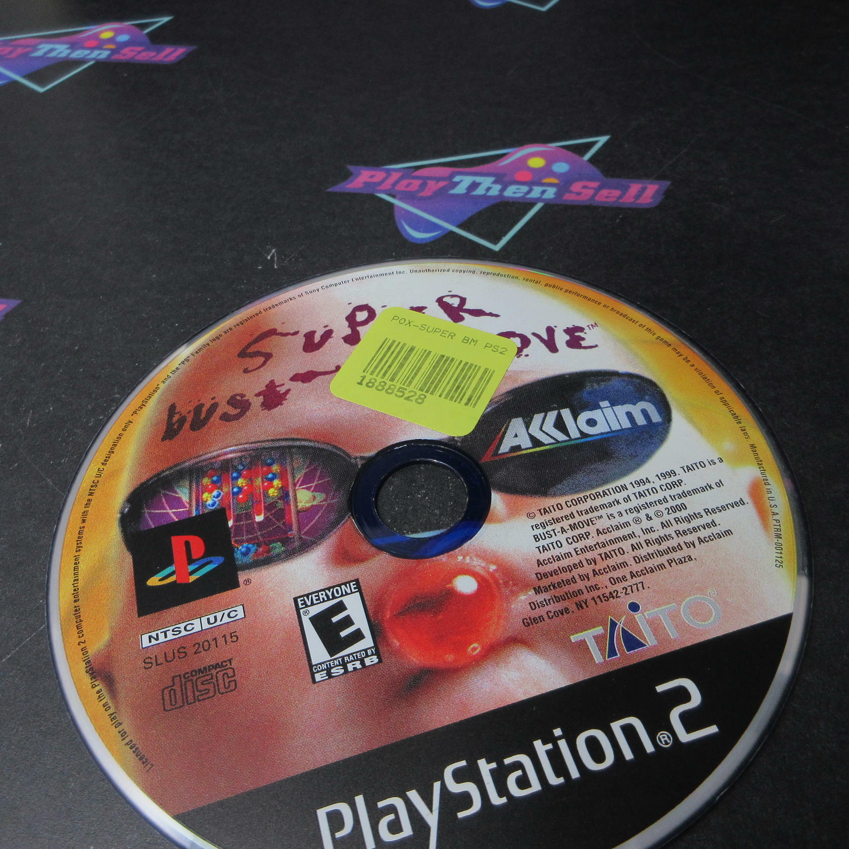 Super Bust-A-Move + Reg Card PS2 PlayStation 2 AD/DD Complete CIB - Very Good