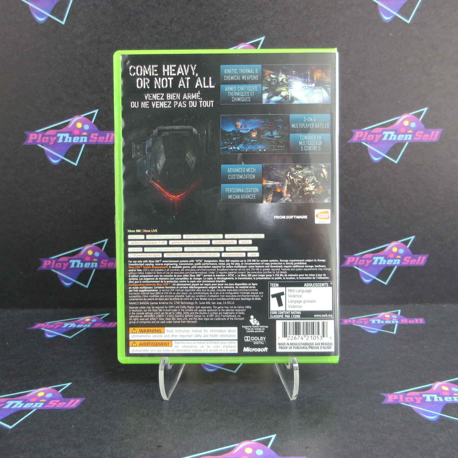 Armored Core V Xbox 360 - Like New