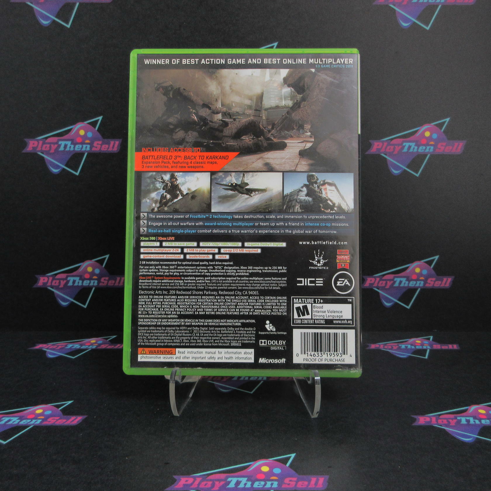 Battlefield 3 Limited Edition Xbox 360 Complete - Very Good