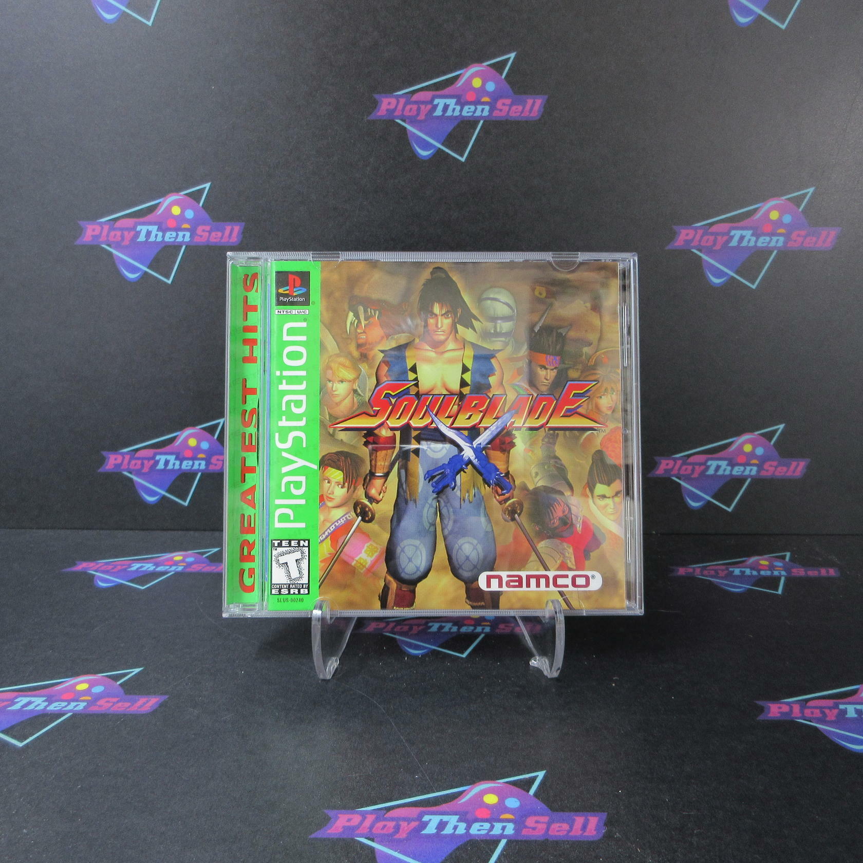Soul Blade PS1 PlayStation 1 GH + Reg Card - Like New