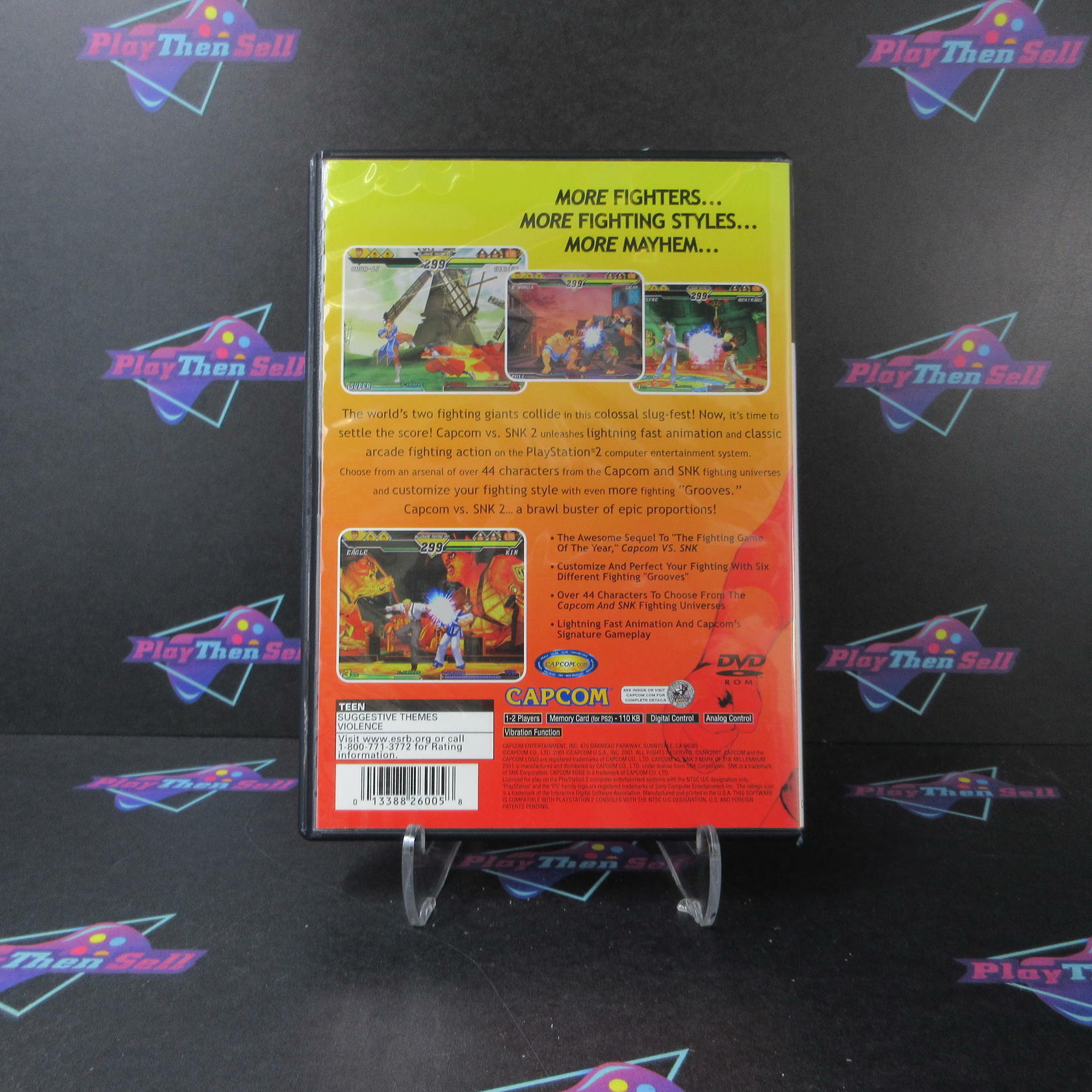 Capcom vs SNK 2 PS2 PlayStation 2 - Like New