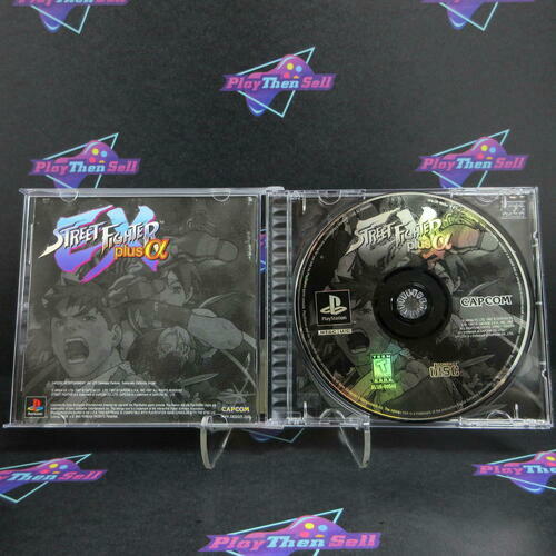 Street Fighter EX Plus Alpha PS1 PlayStation 1 - Like New