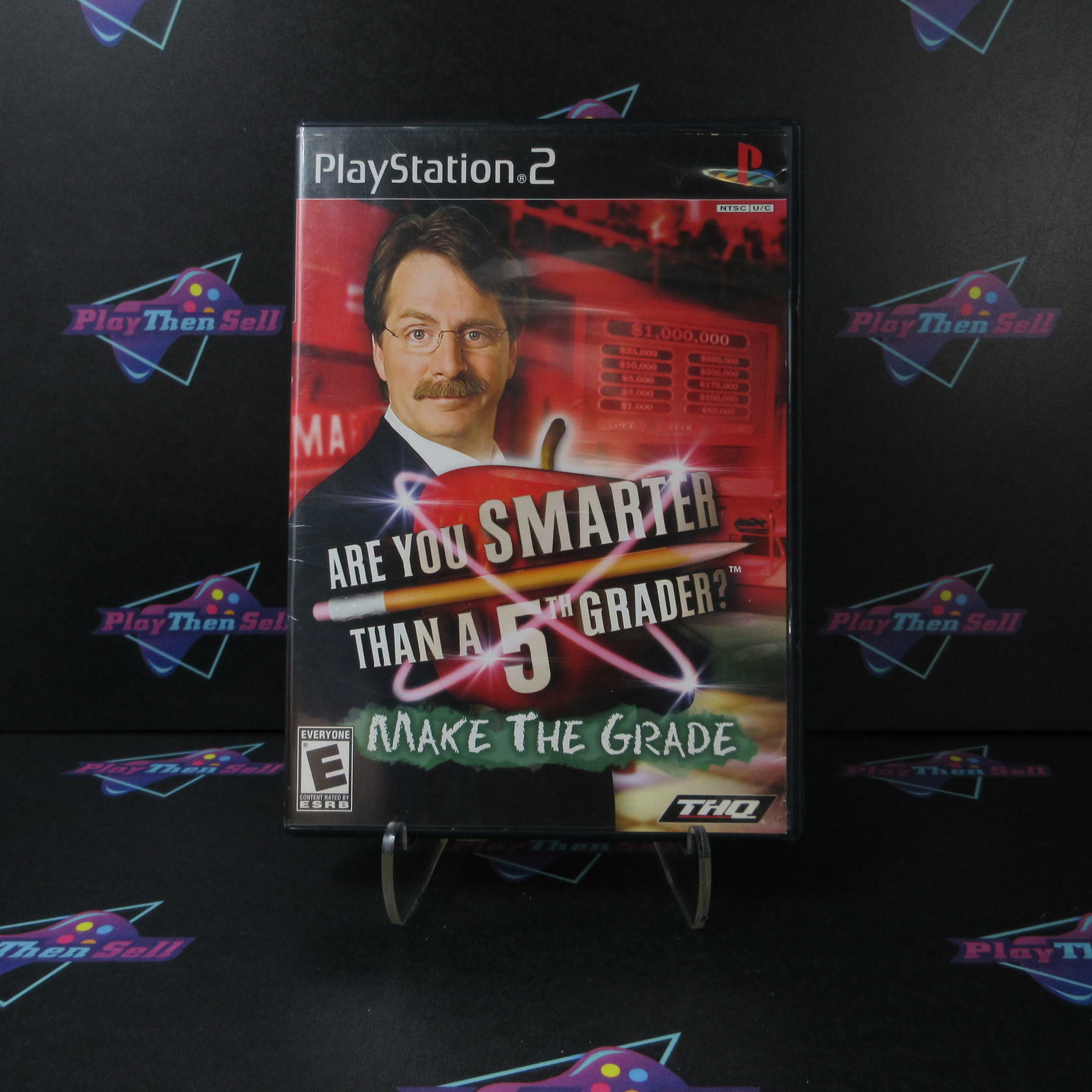 Are You Smarter than a 5th Grader Make the Grade PlayStation 2 AD Complete CIB - Very Good