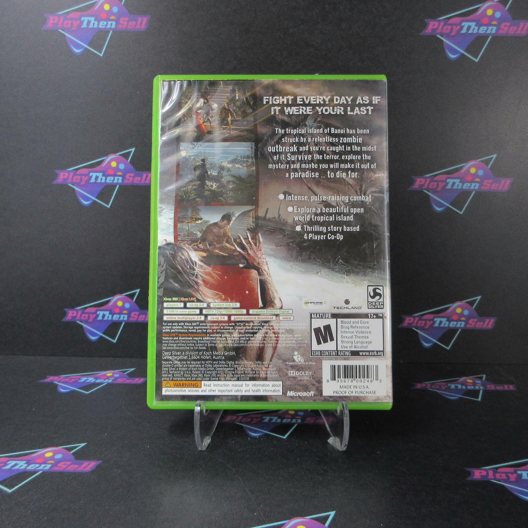 Dead Island Xbox 360 AD/NM - Very Good