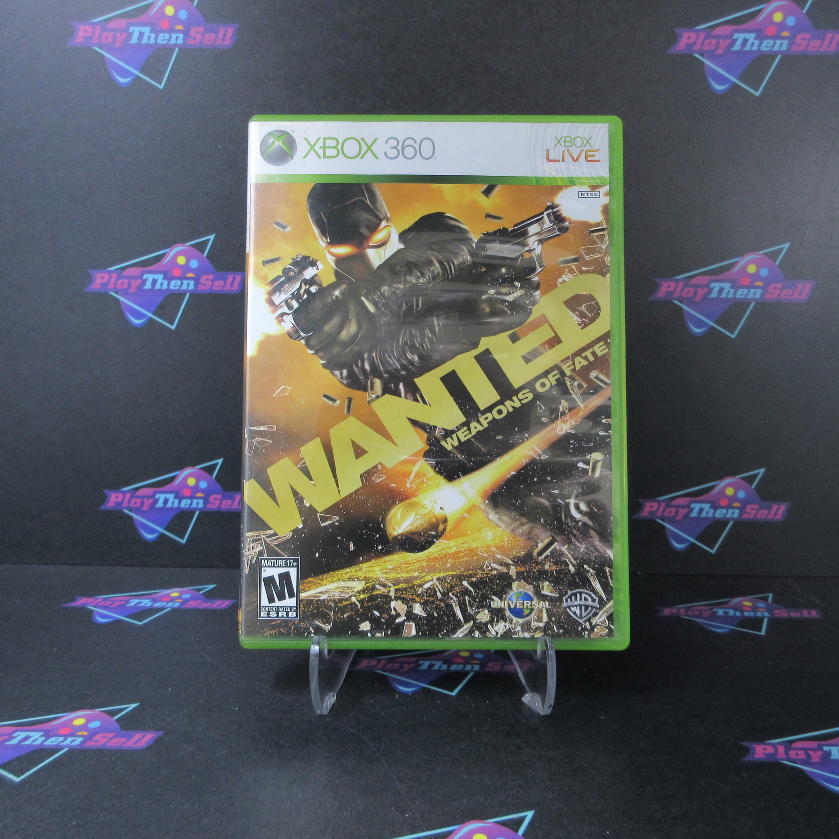 Wanted Weapons of Fate Xbox 360 AD Complete CIB - Very Good