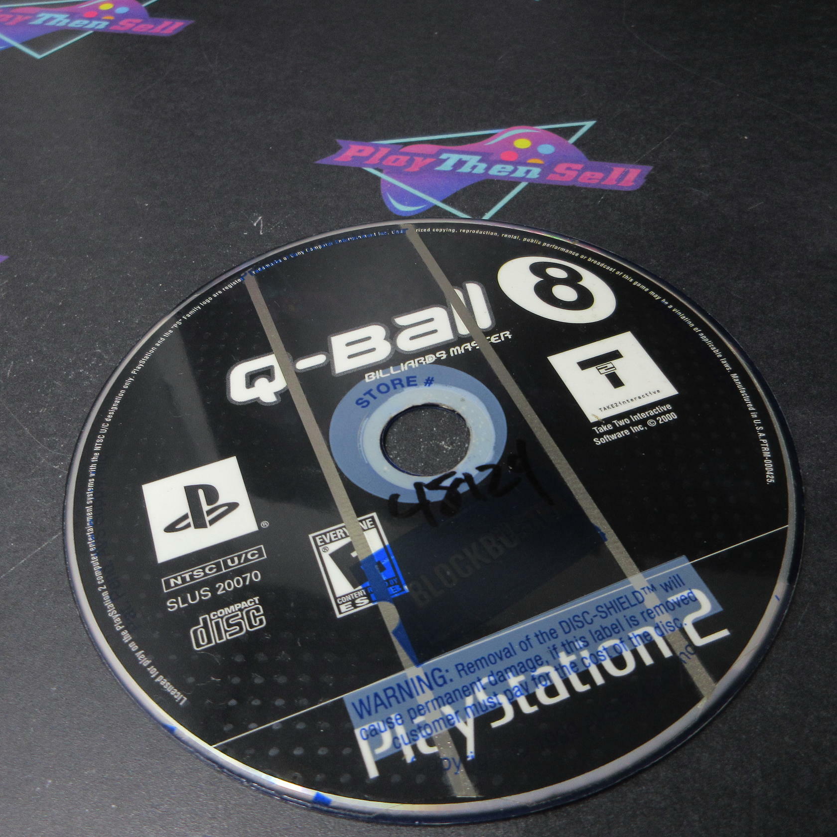 Q-Ball Billiards Master PS2 PlayStation 2 DD Complete CIB - Very Good