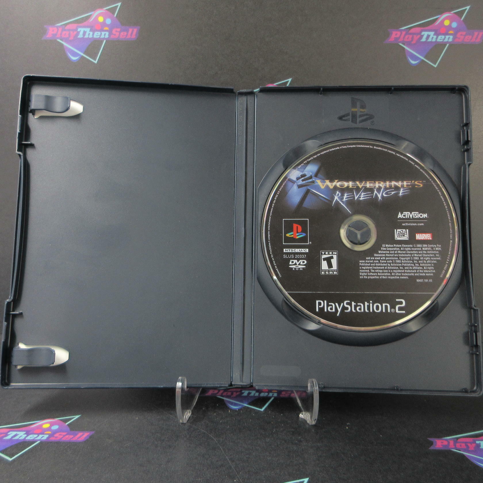 X2 Wolverine's Revenge PS2 PlayStation 2 AD/NM - Very Good