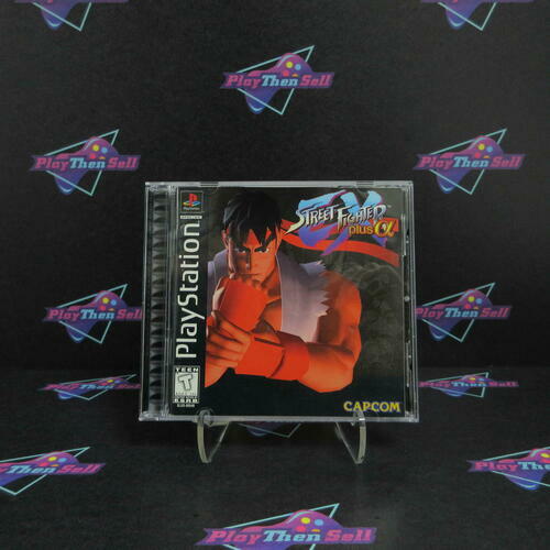 Street Fighter EX Plus Alpha PS1 PlayStation 1 - Like New